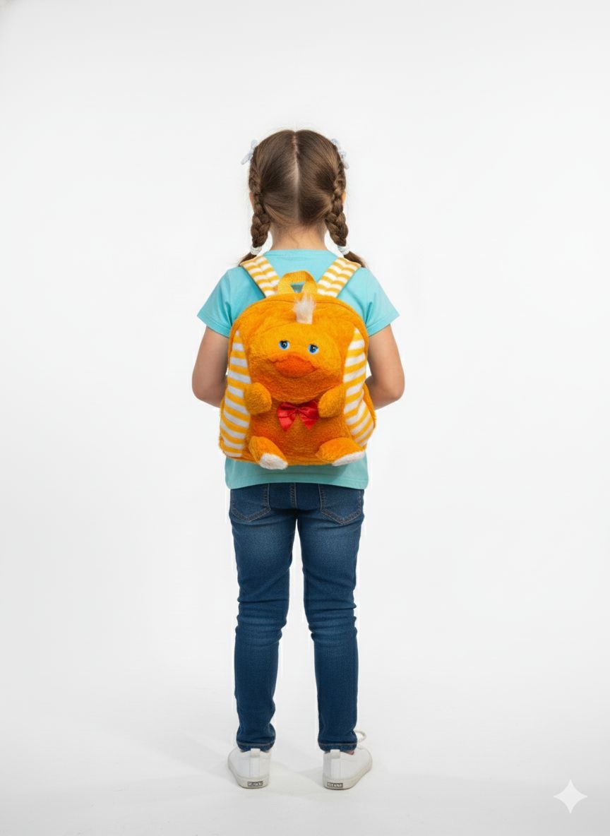 Kids' Fluffy Faux Fur Unicorn Small Bag