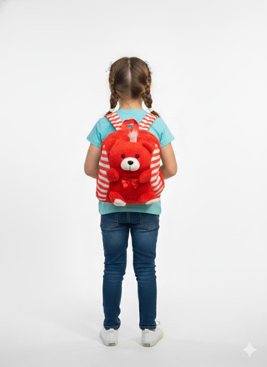 Kids' Fluffy Faux Fur Unicorn Small Bag