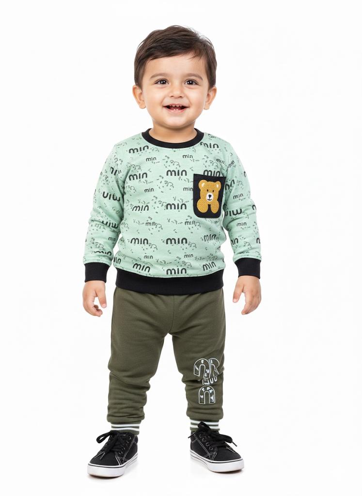 Toddler Boys' Graphic Print Jogger Set