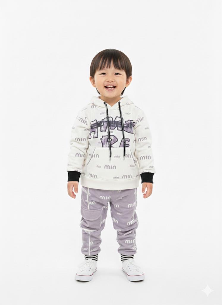 Toddler Boys' Graphic Hoodie and Cargo Jogger Set