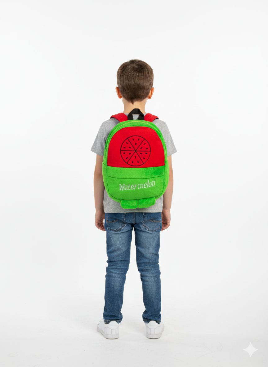 Glitter Heart & Rainbow Mane Plush Travel Bag