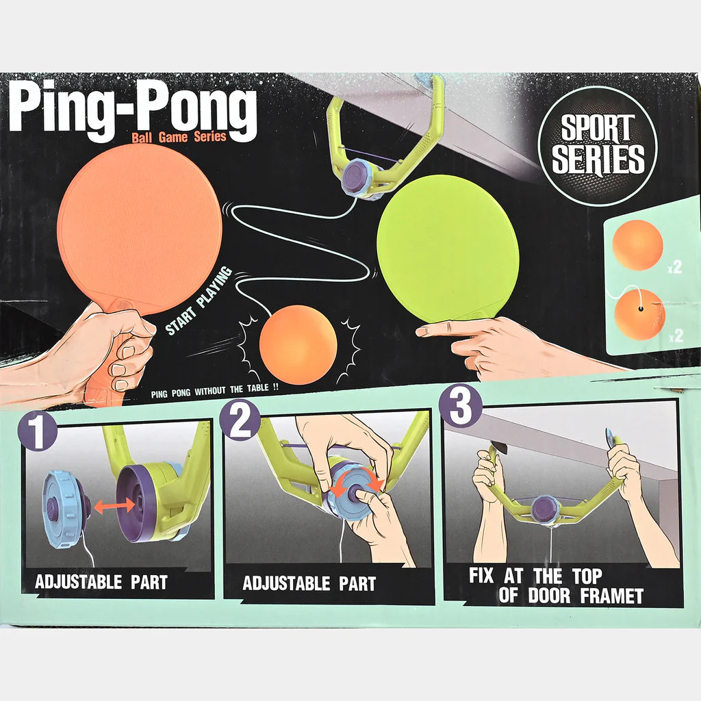 Hanging Ping-Pong Trainer Toys Indoor Tennis for Kids