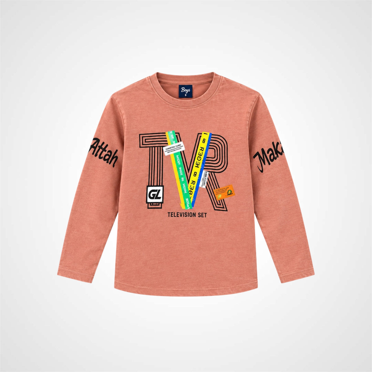 Boys Graphic Crew Neckline T-Shirt | Kids Casual Wear