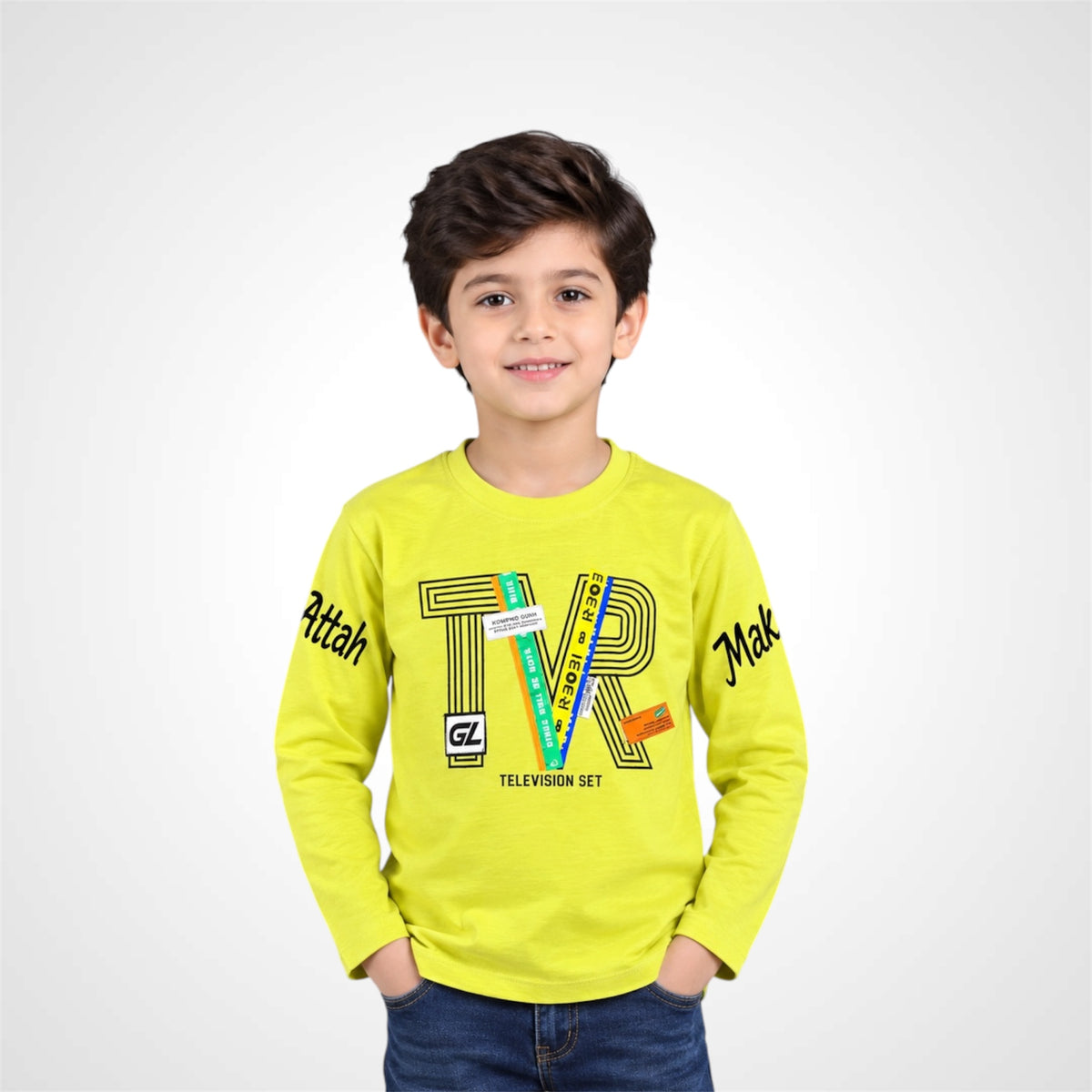 Boys Graphic Crew Neckline T-Shirt | Kids Casual Wear