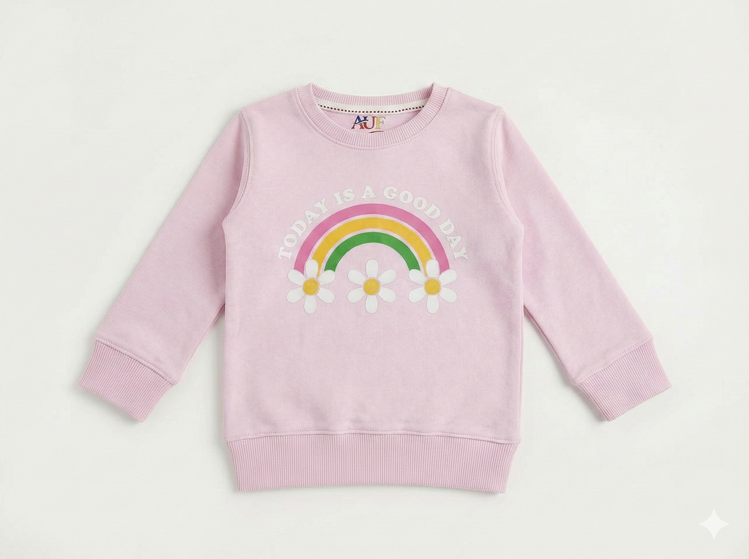 Today Is A Good Day' Graphic Crewneck Sweatshirt