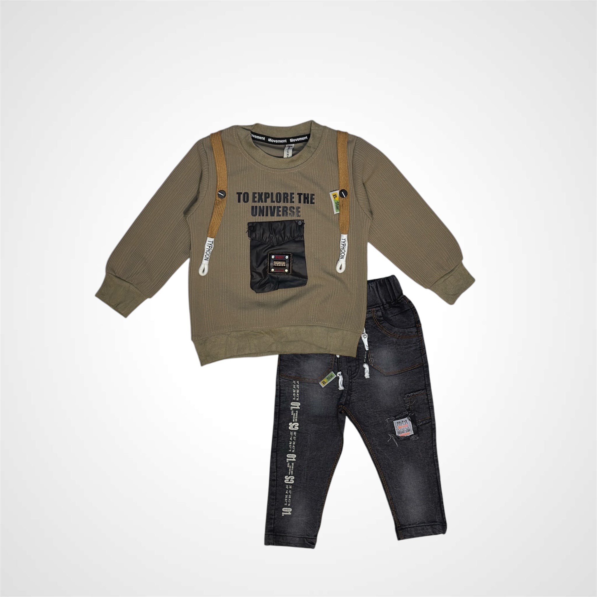 Trendy Boys' 2-Piece Set