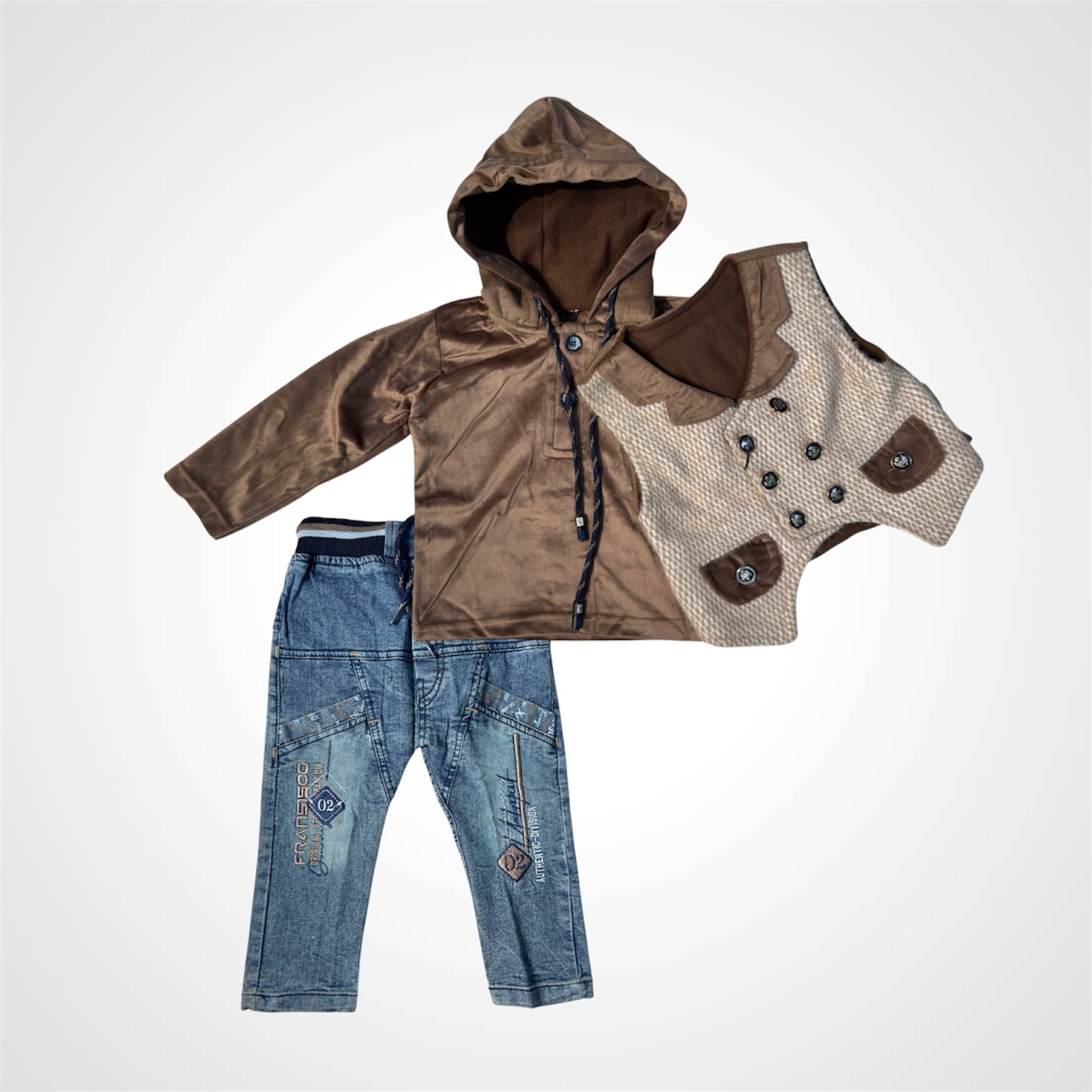 Little Boys Casual Wear Set