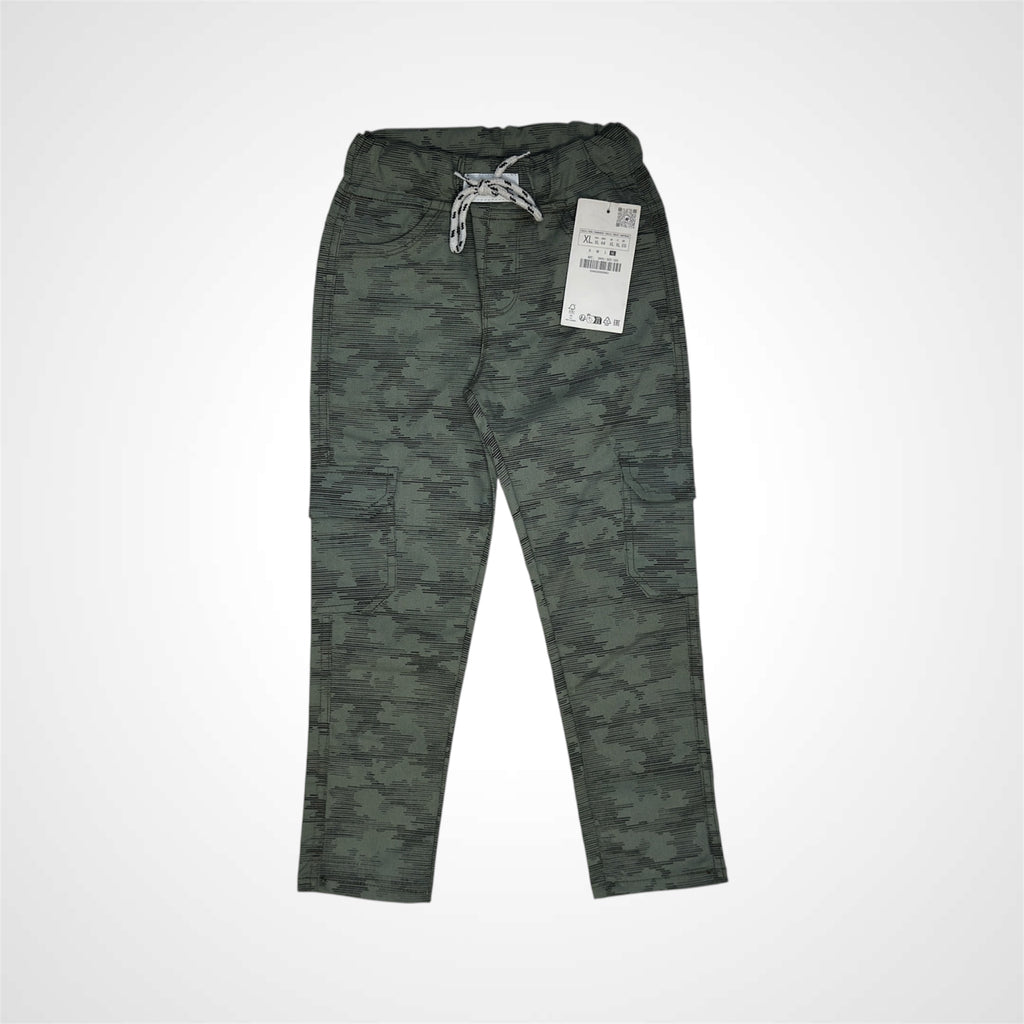 Urban Camouflage Print Jogger Pants for Kids