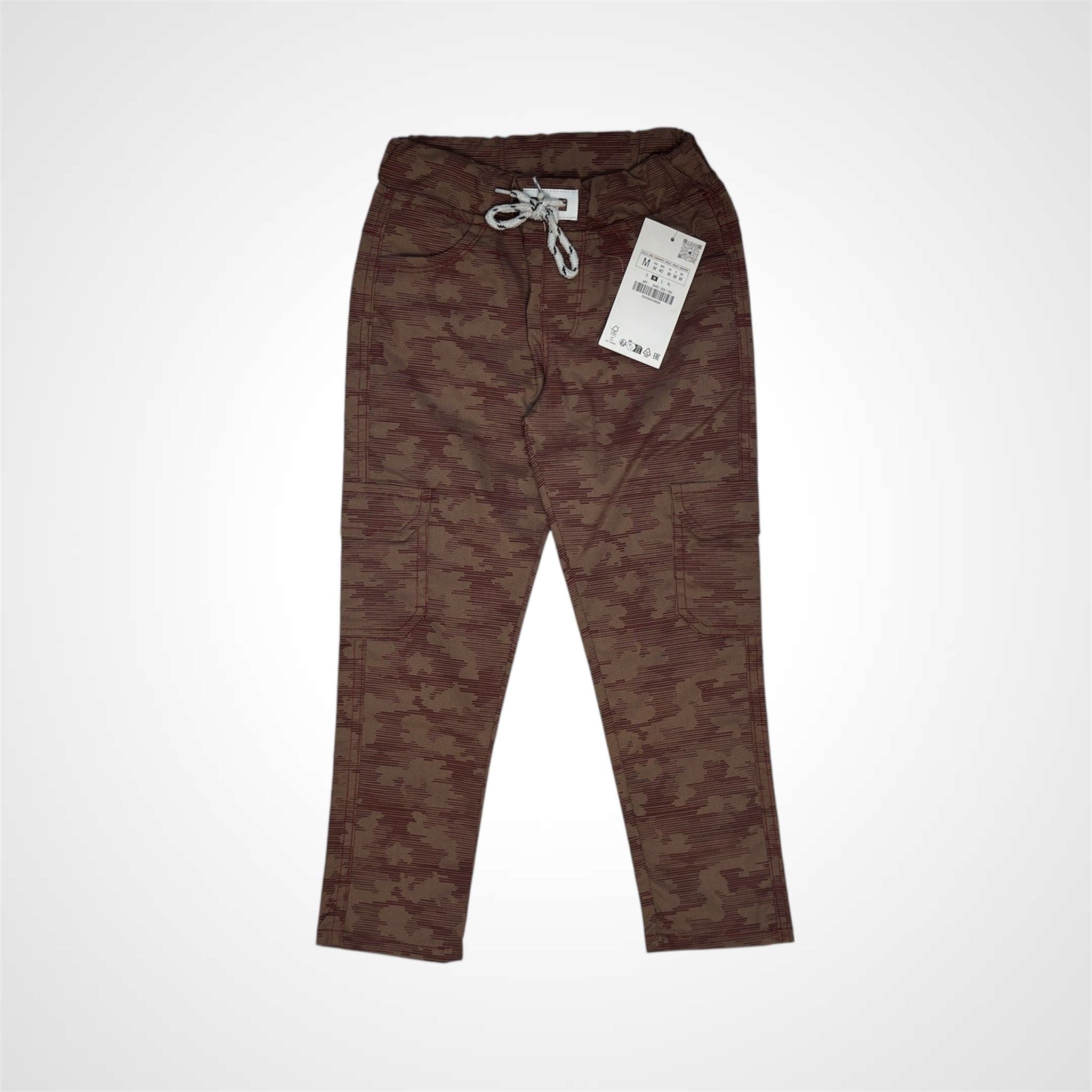 Urban Camouflage Print Jogger Pants for Kids