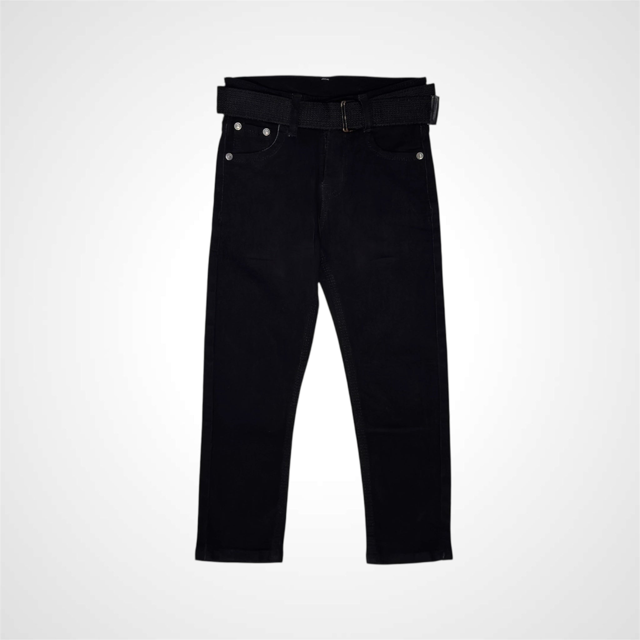 Classic Fit Jeans with Included Belt for Kids