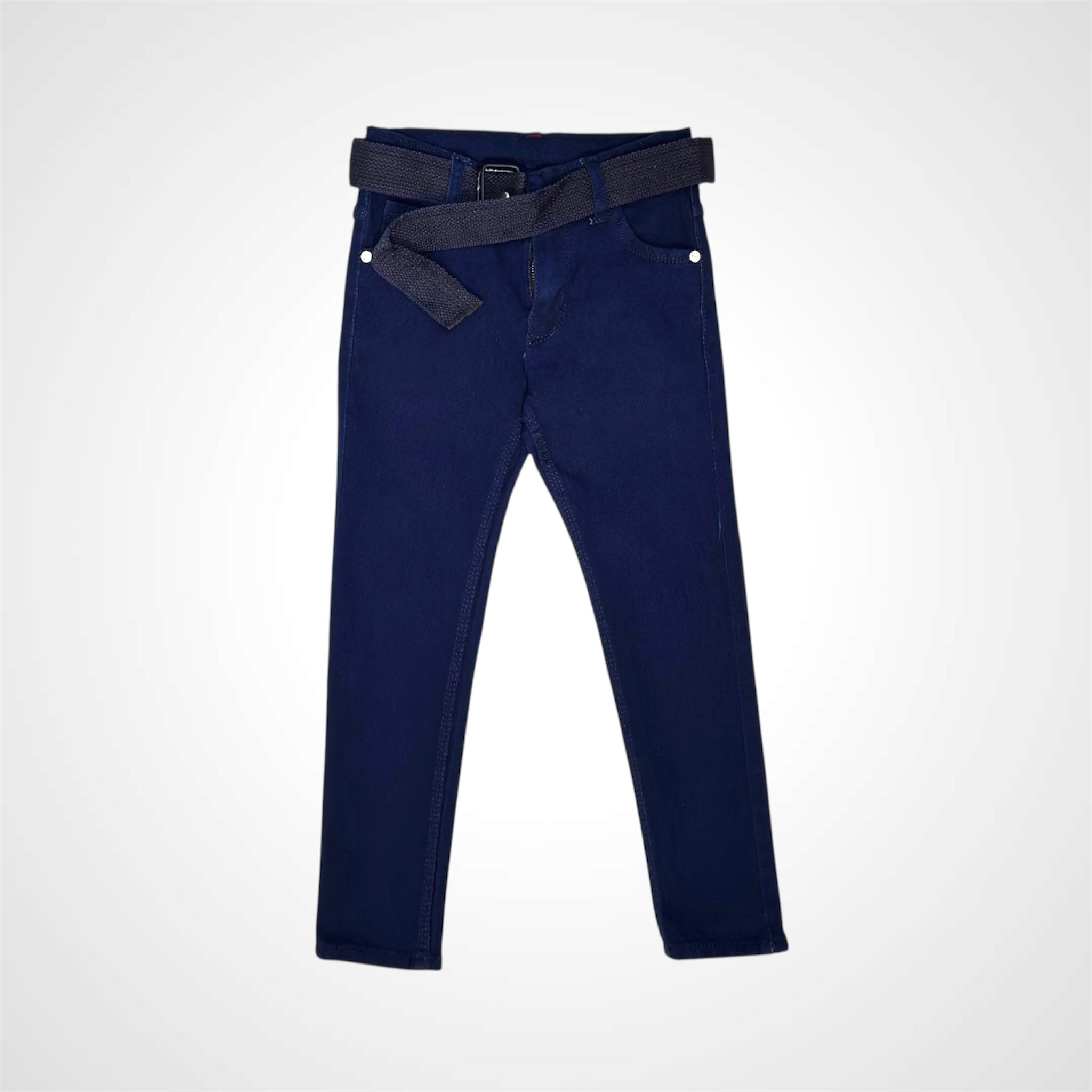 Classic Fit Jeans with Included Belt for Kids