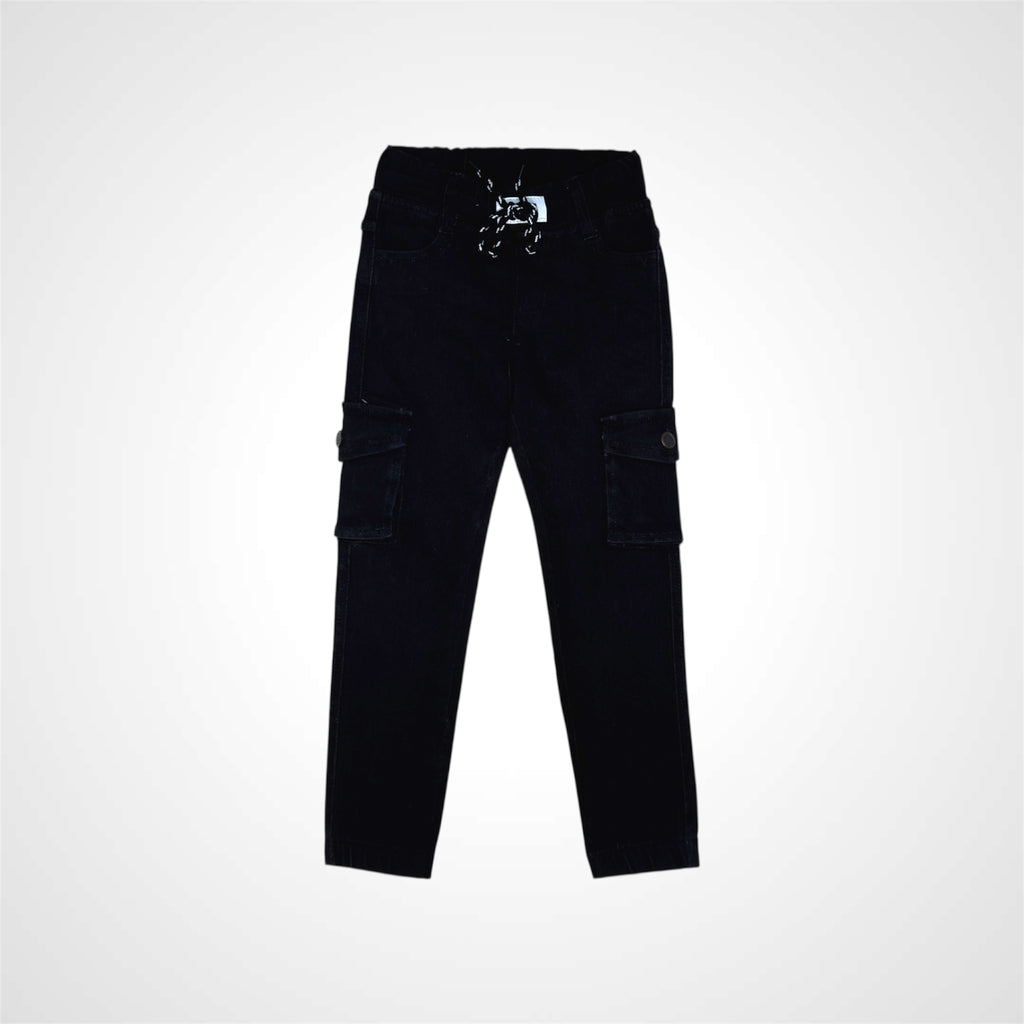 Stylish Kids' Denim Jogger Pants