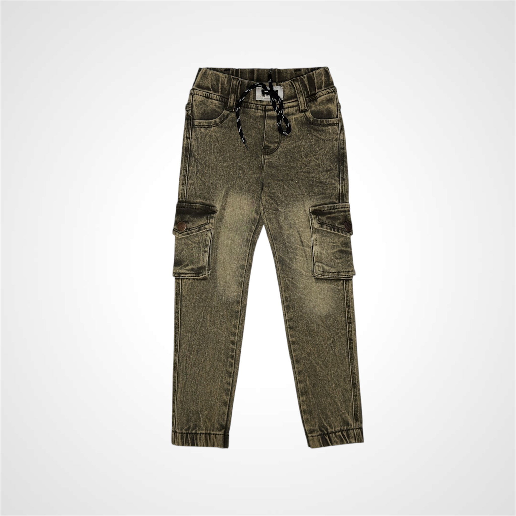 Stylish Kids' Denim Jogger Pants