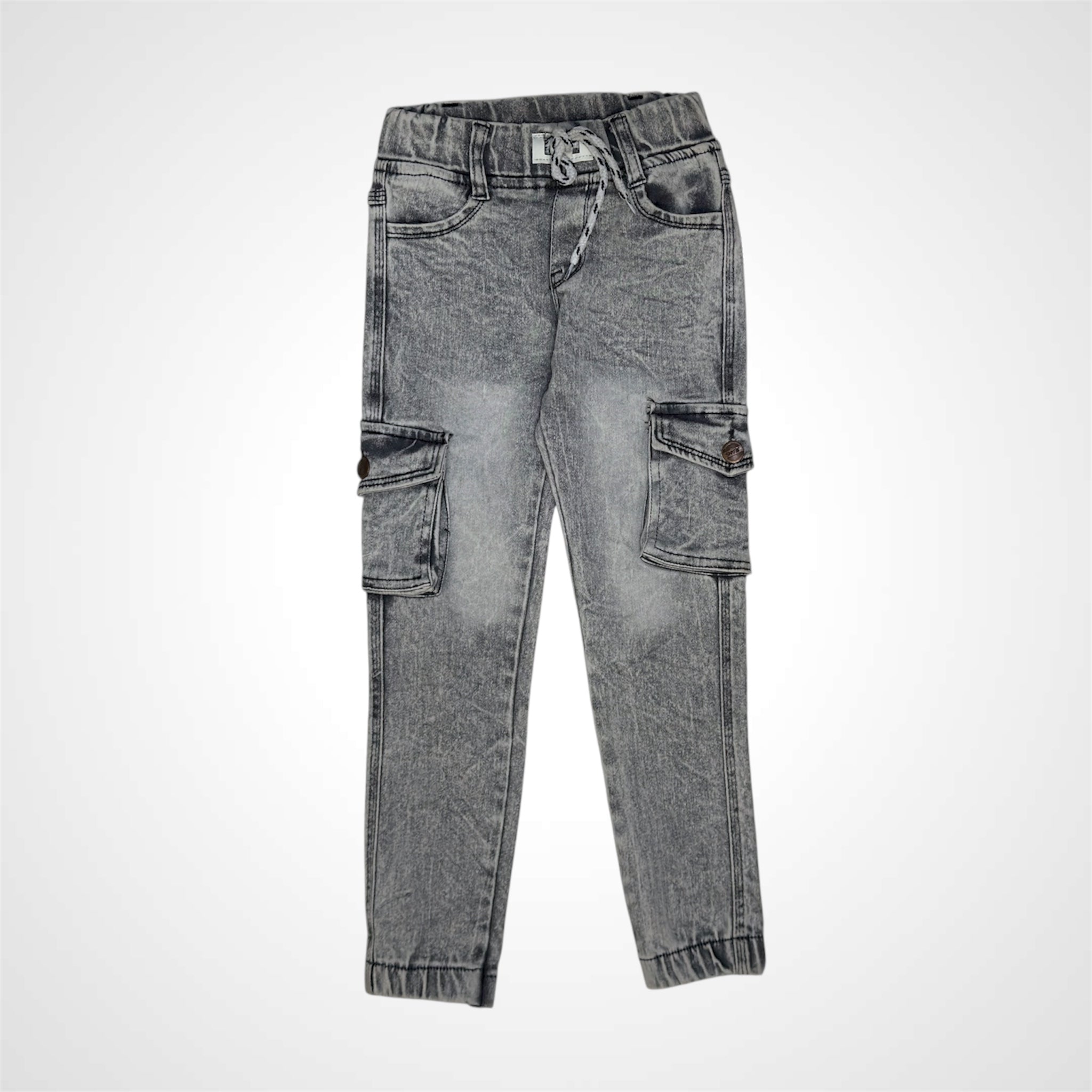 Stylish Kids' Denim Jogger Pants