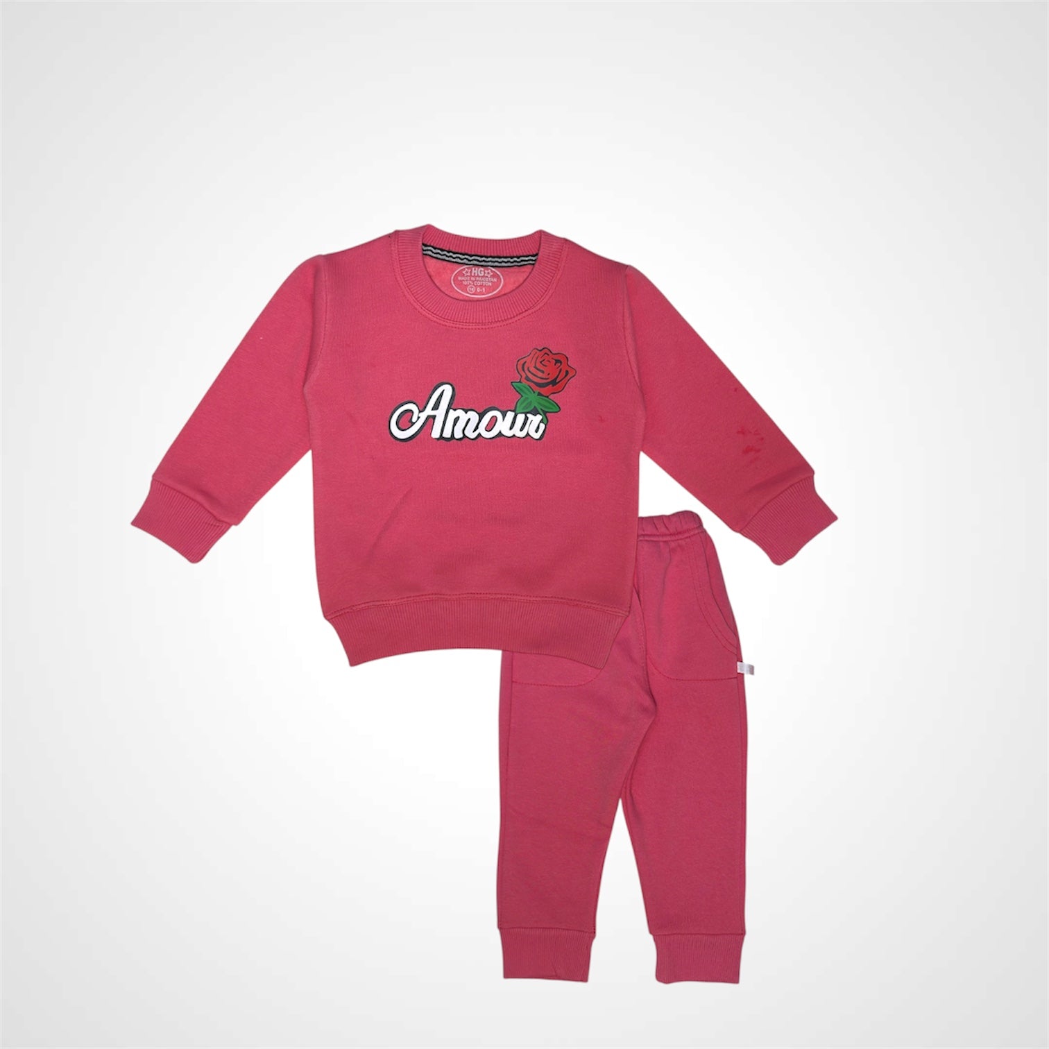 Amour Girls Tracksuit Set