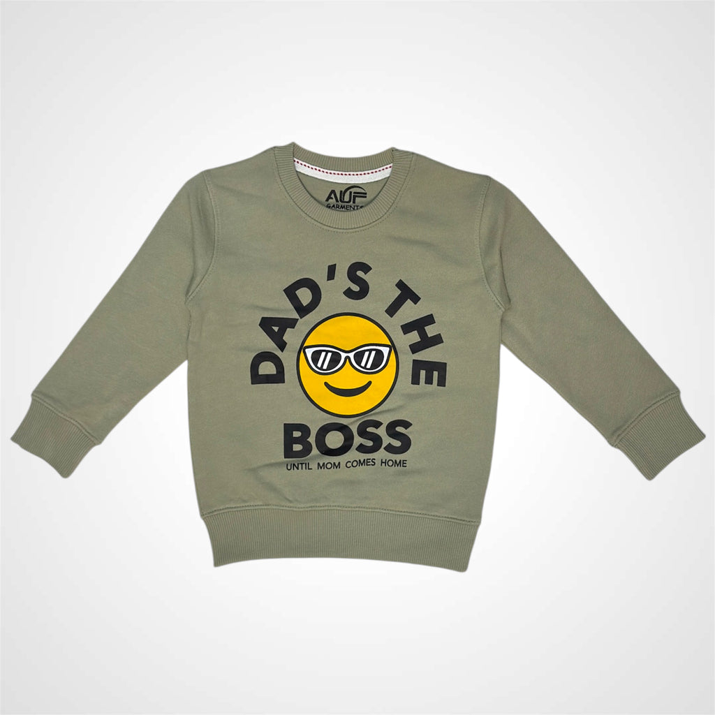 Kids Winter Sweatshirt | Stylish Printed Top for Boys