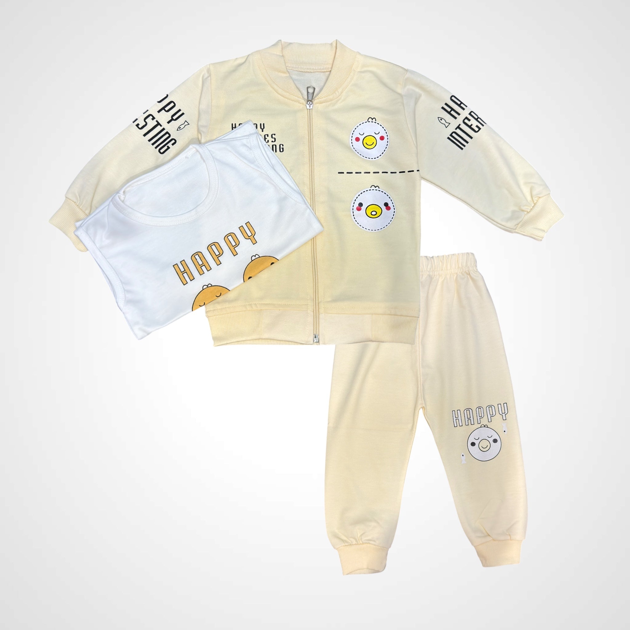 3-piece set: Jacket T-Shirt Trouser