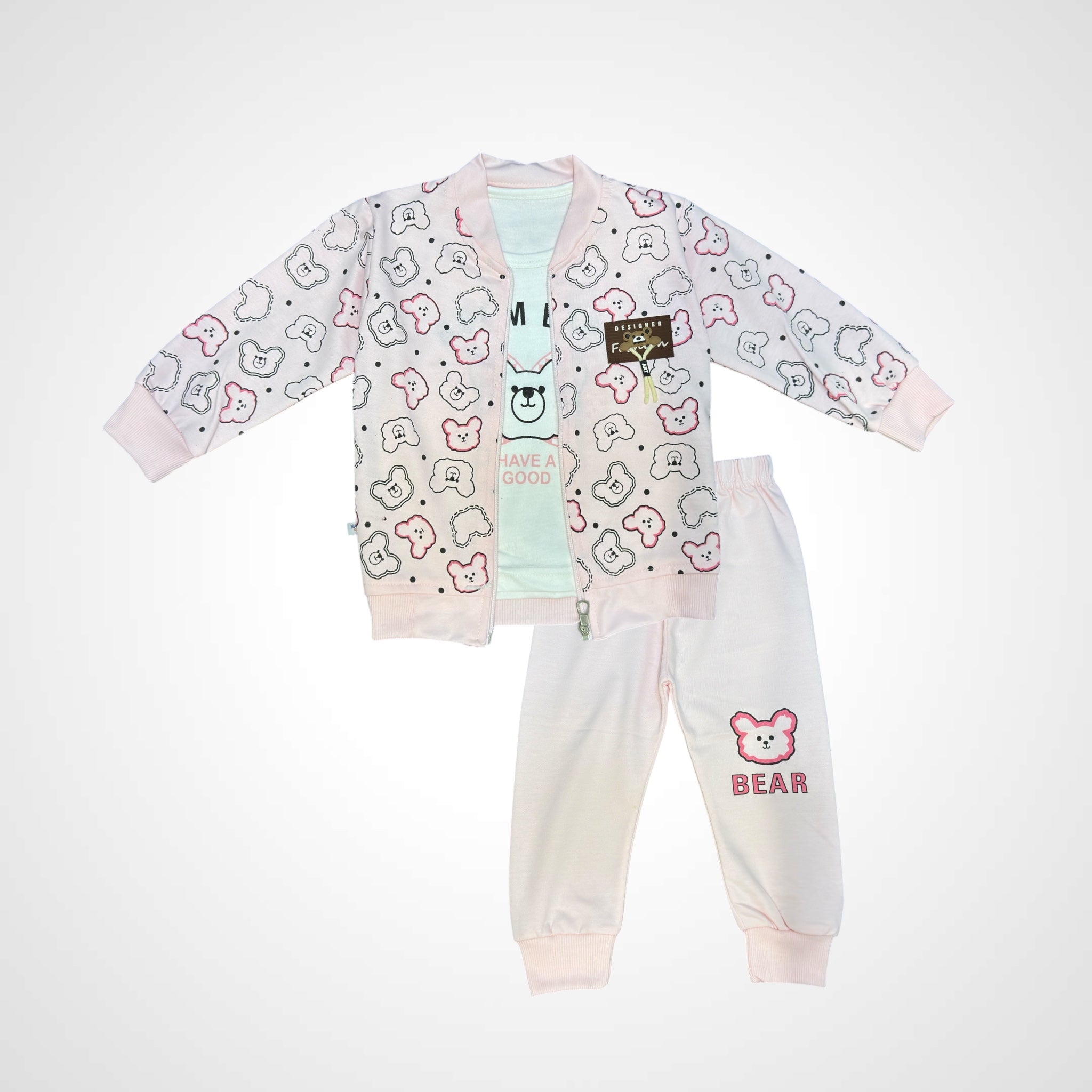 3-piece set: Jacket T-Shirt Trouser