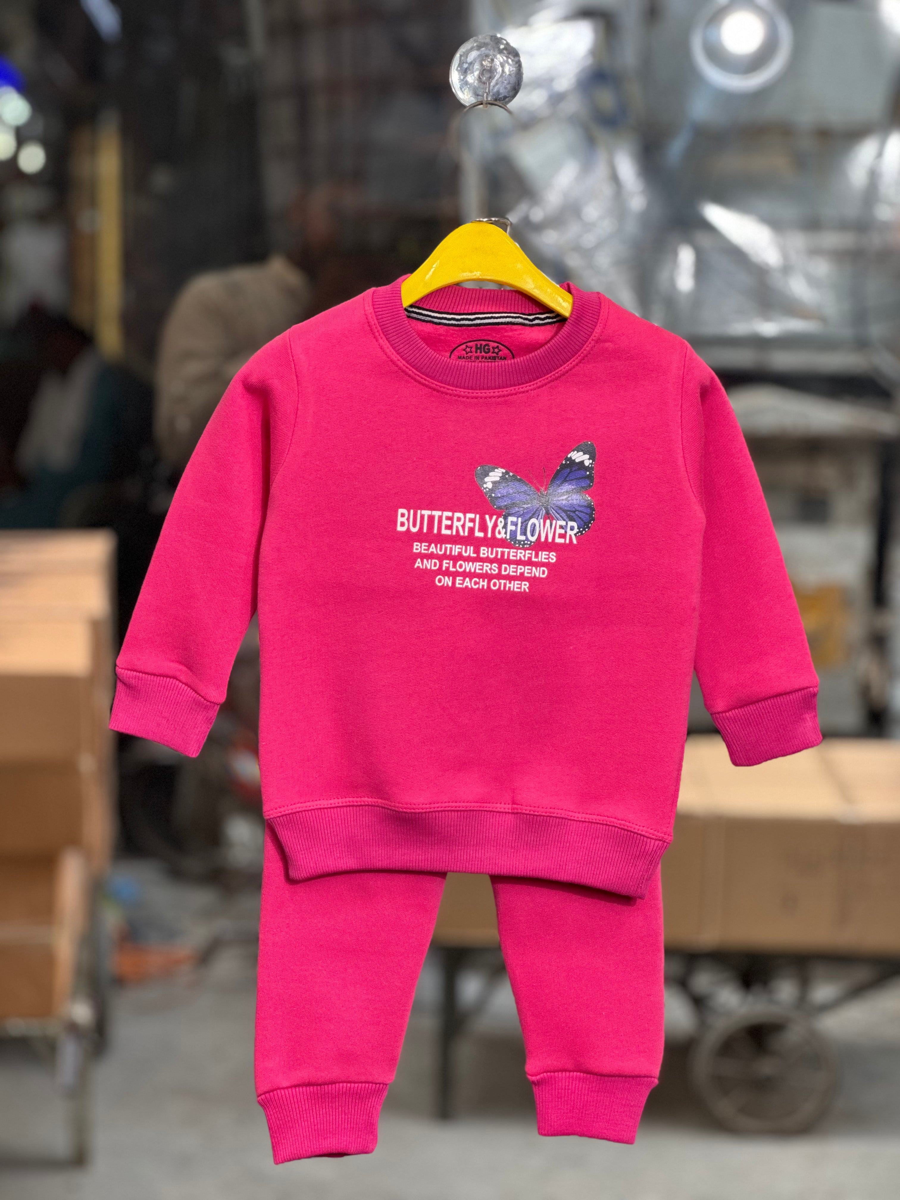 Girls Casual Tracksuit Set