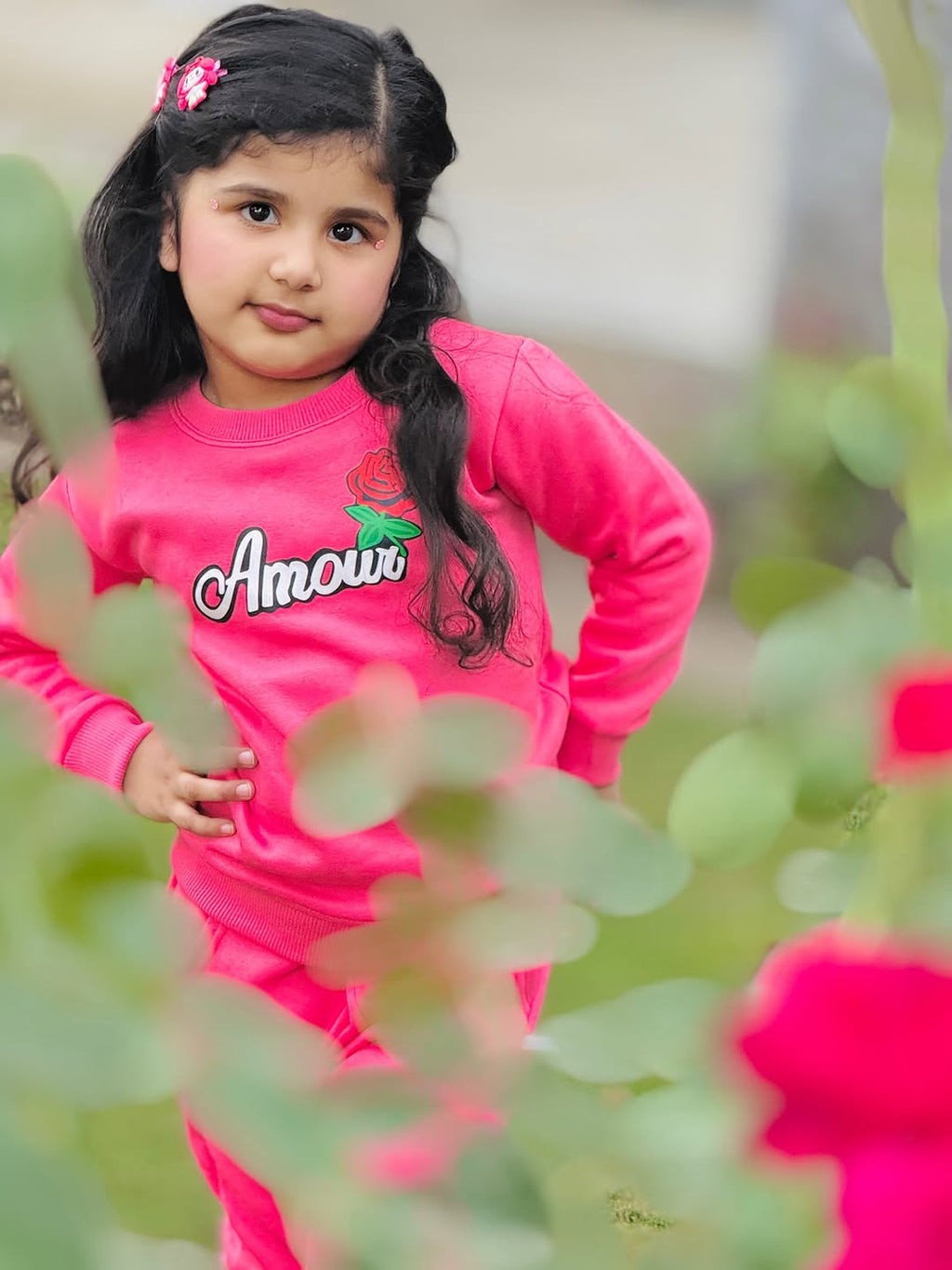 Amour Girls Tracksuit Set