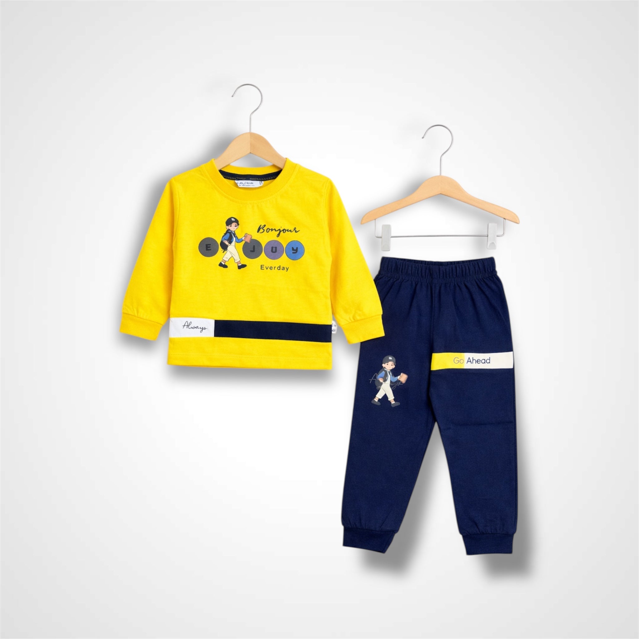 Kids' Casual Cotton-Blend |Two-Piece Set