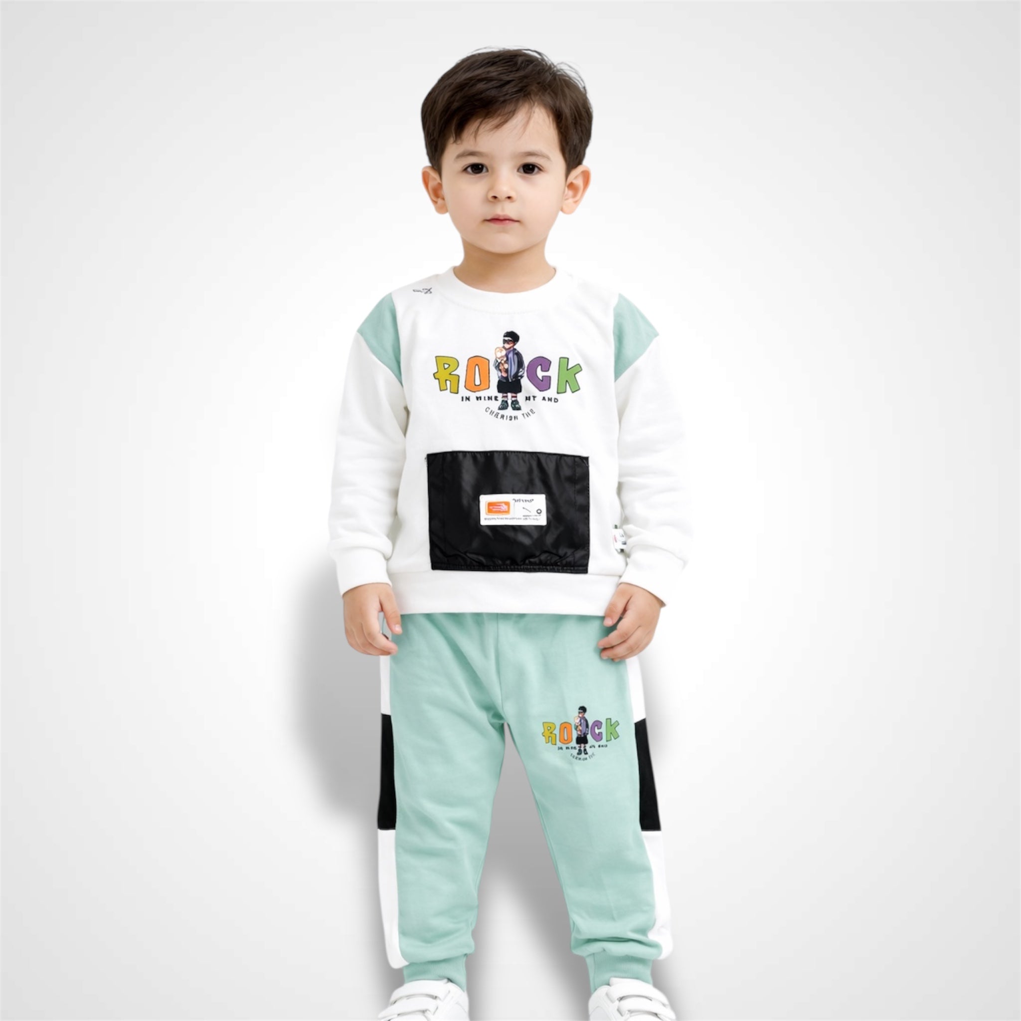 Kids' Casual Cotton-Blend |Two-Piece Set