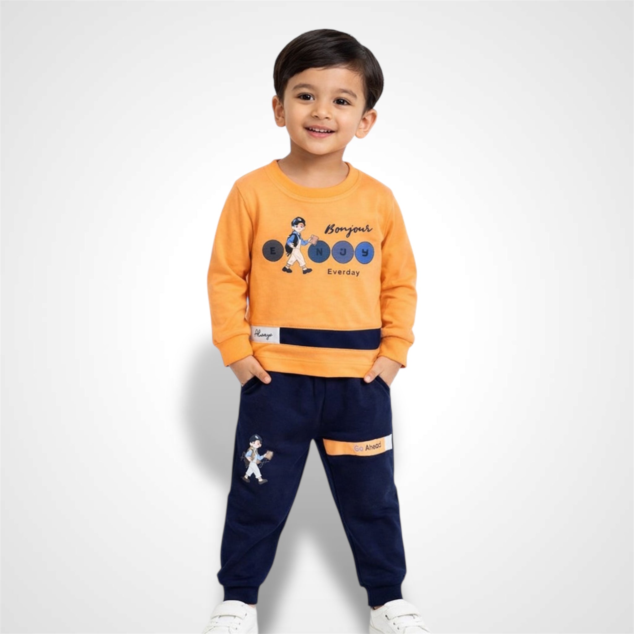 Kids' Casual Cotton-Blend |Two-Piece Set