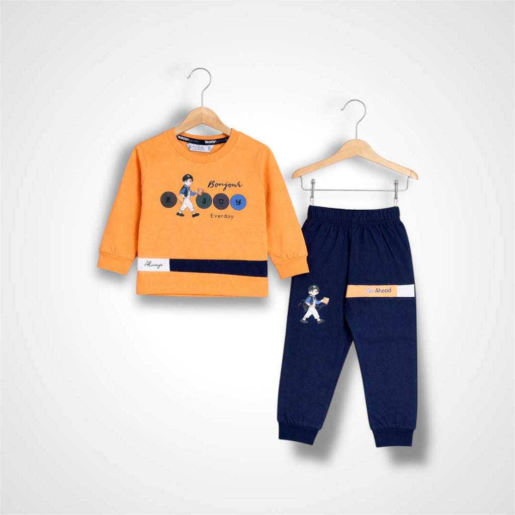 Kids' Casual Cotton-Blend |Two-Piece Set