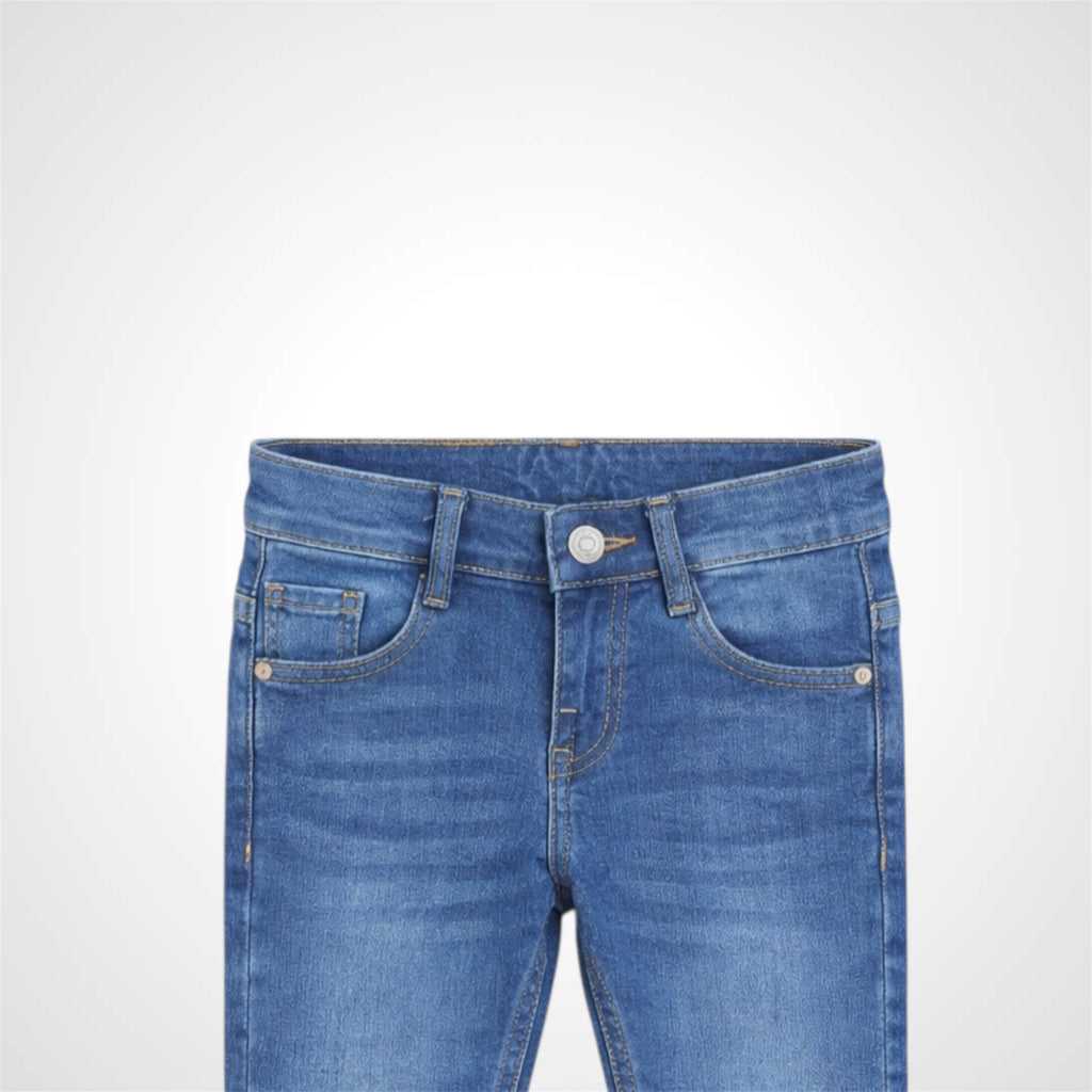 Kids Premium Classic Denim Jeans | Stretchable Everyday Wear