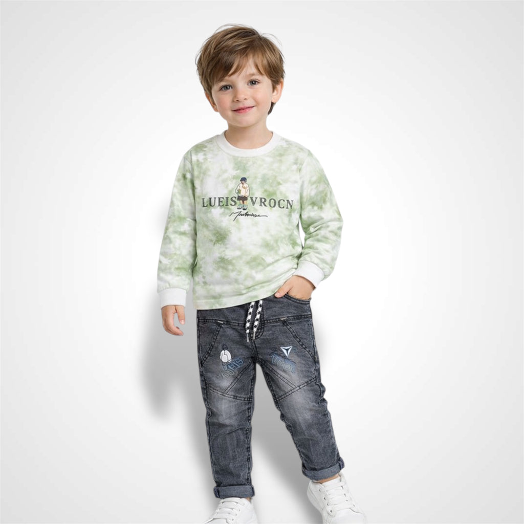 Kids' Trendy Tie-Dye Style | Two-Piece Set
