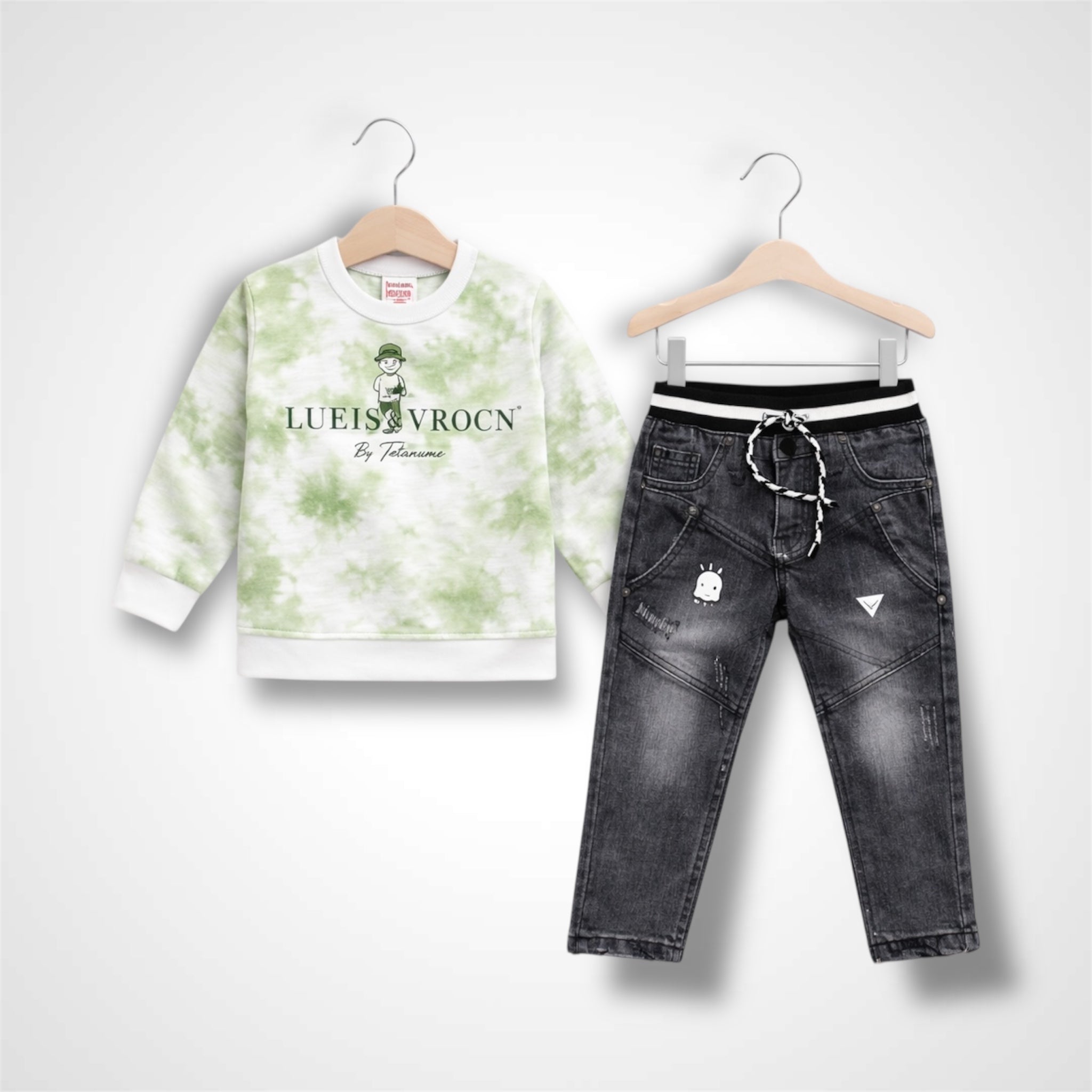 Kids' Trendy Tie-Dye Style | Two-Piece Set