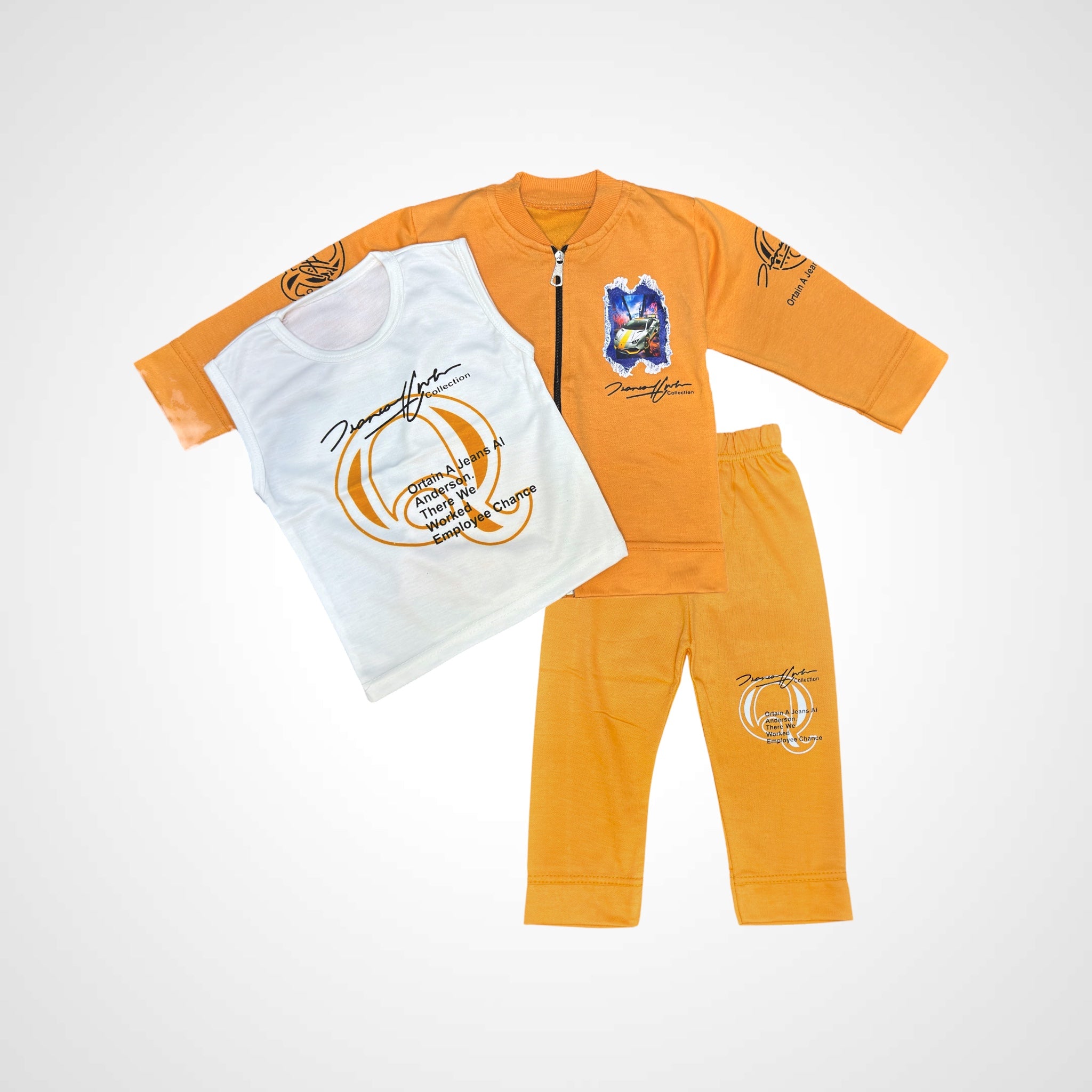 3-piece set: Jacket T-Shirt Trouser