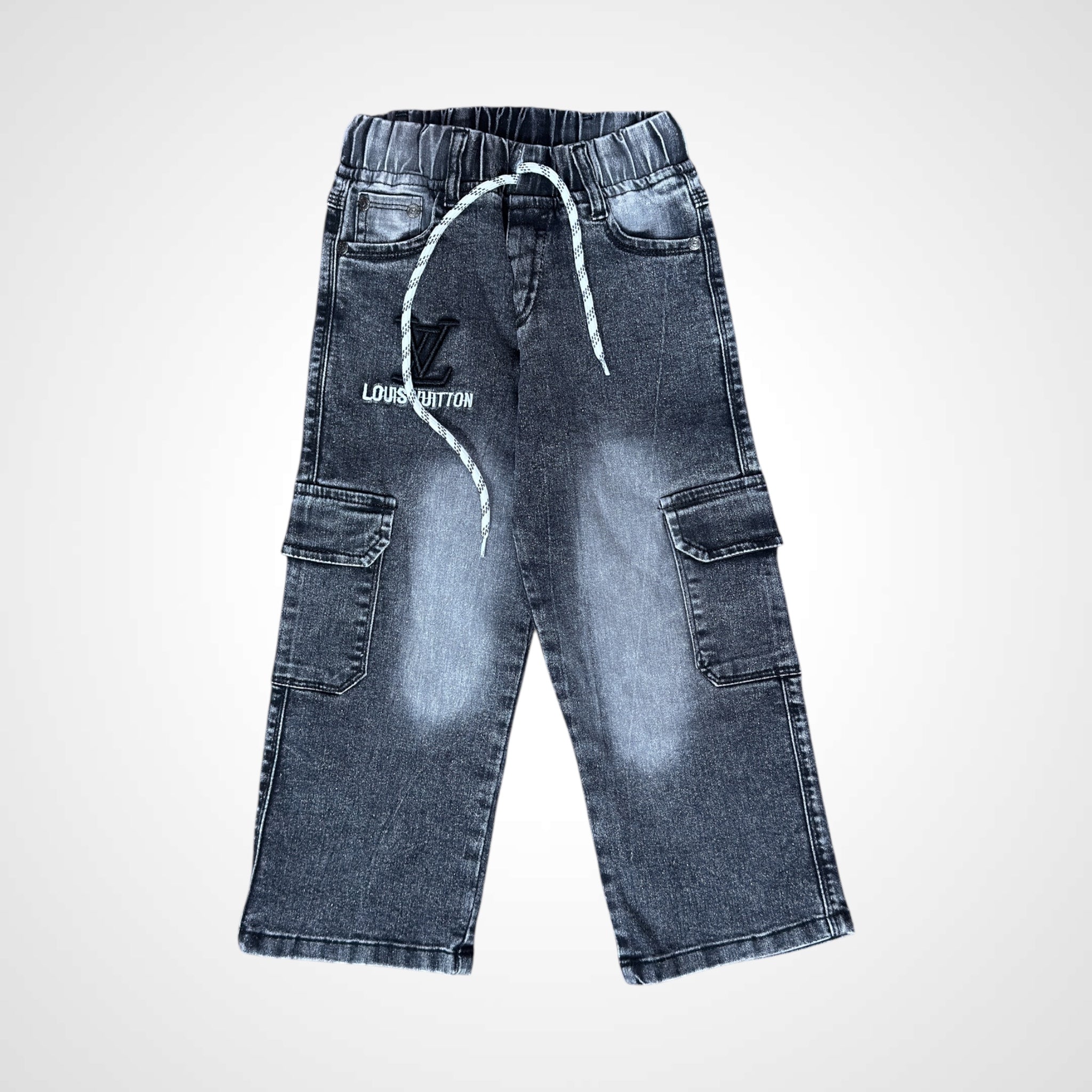Kids Cargo Denim Jeans