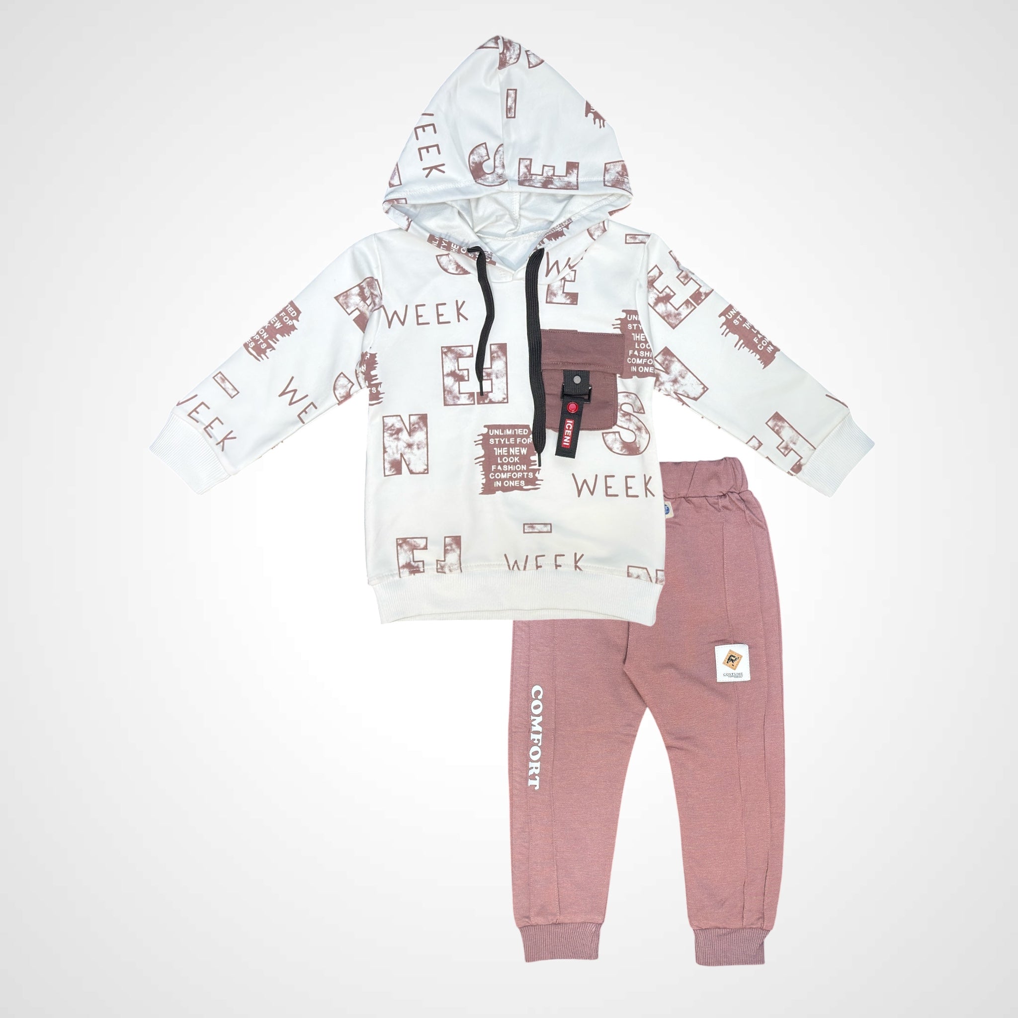 Boys' Modern Camo-Print Hoodie