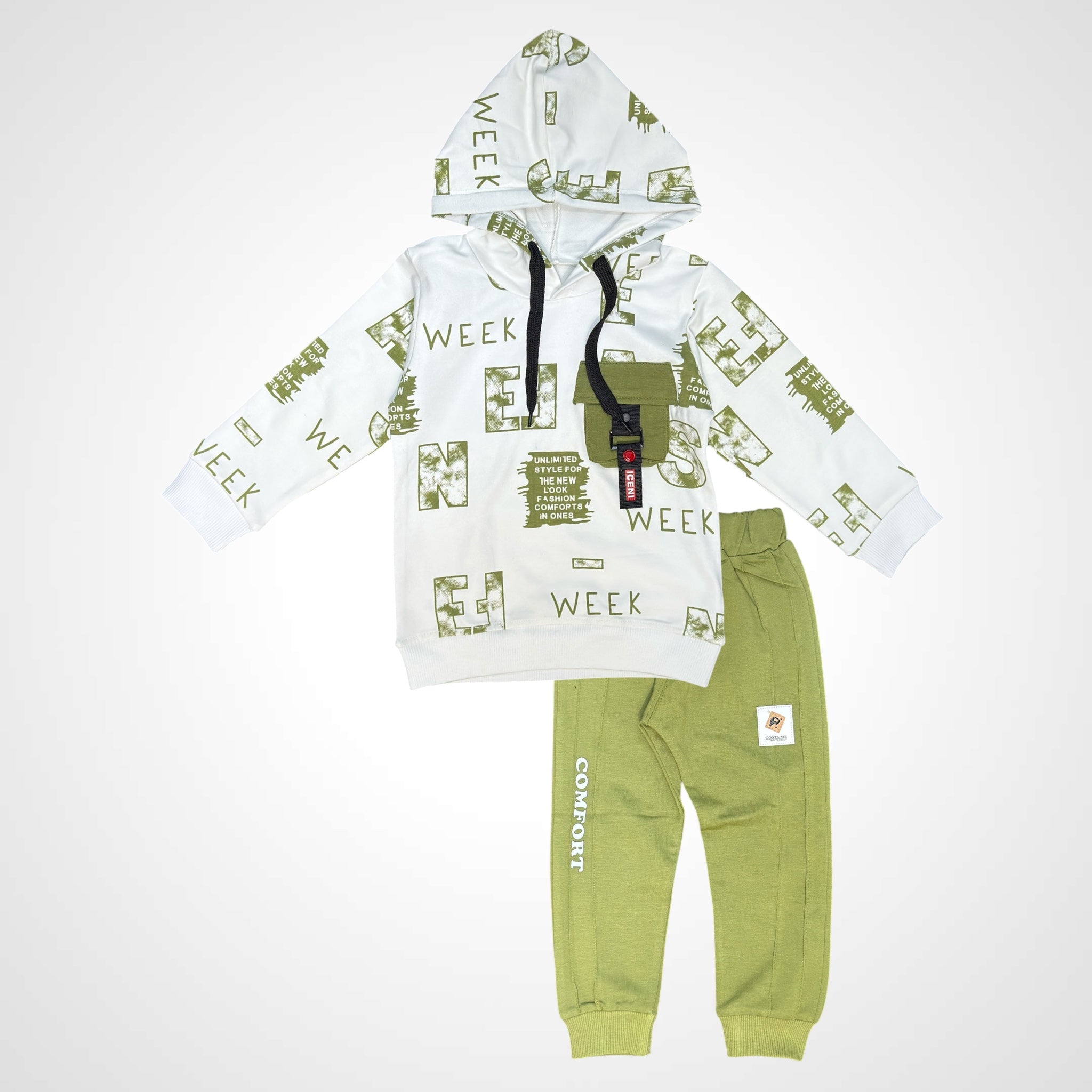 Boys' Modern Camo-Print Hoodie