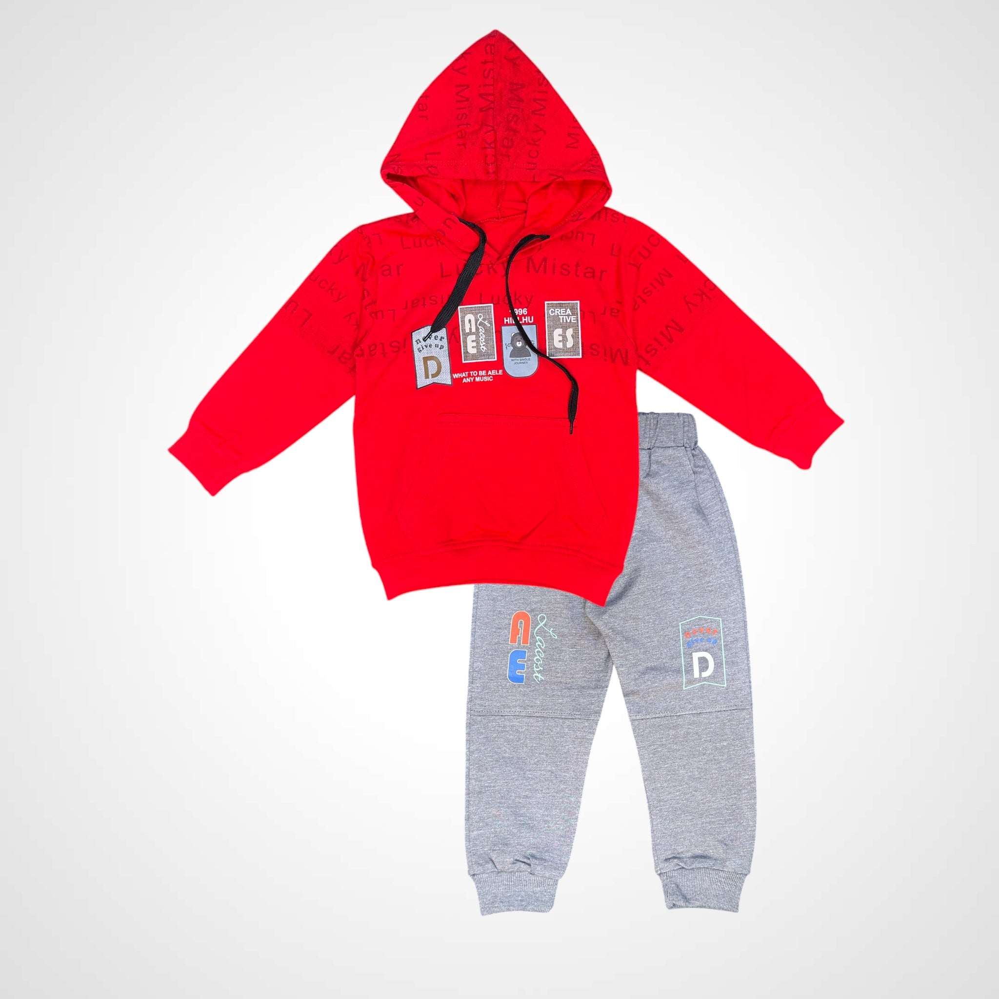 Boys' 'Lucky Star' Printed Hoodie