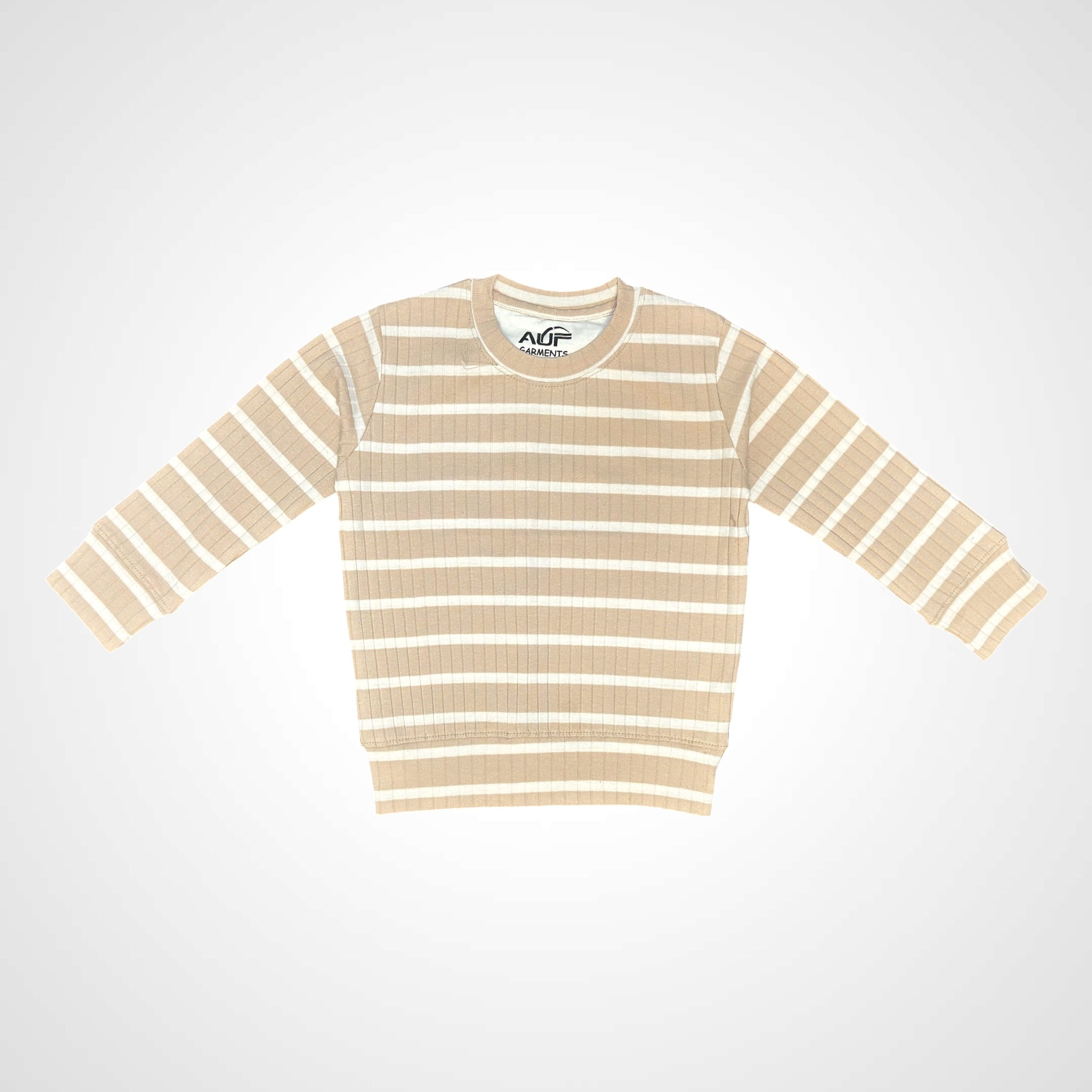 Toddler/Infant Soft Striped Crewneck Sweater