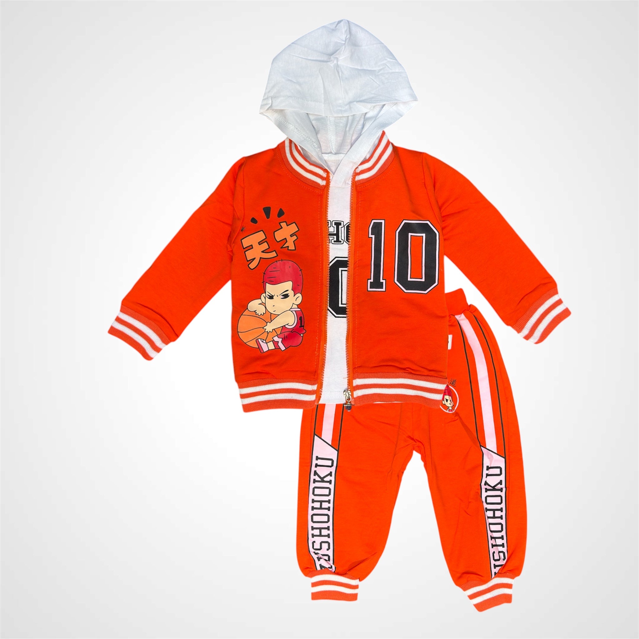 Kids' Anime Basketball Tracksuit