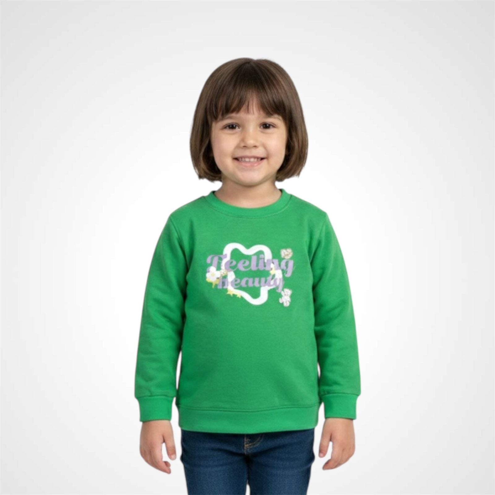 Trendy Girls Sweatshirt