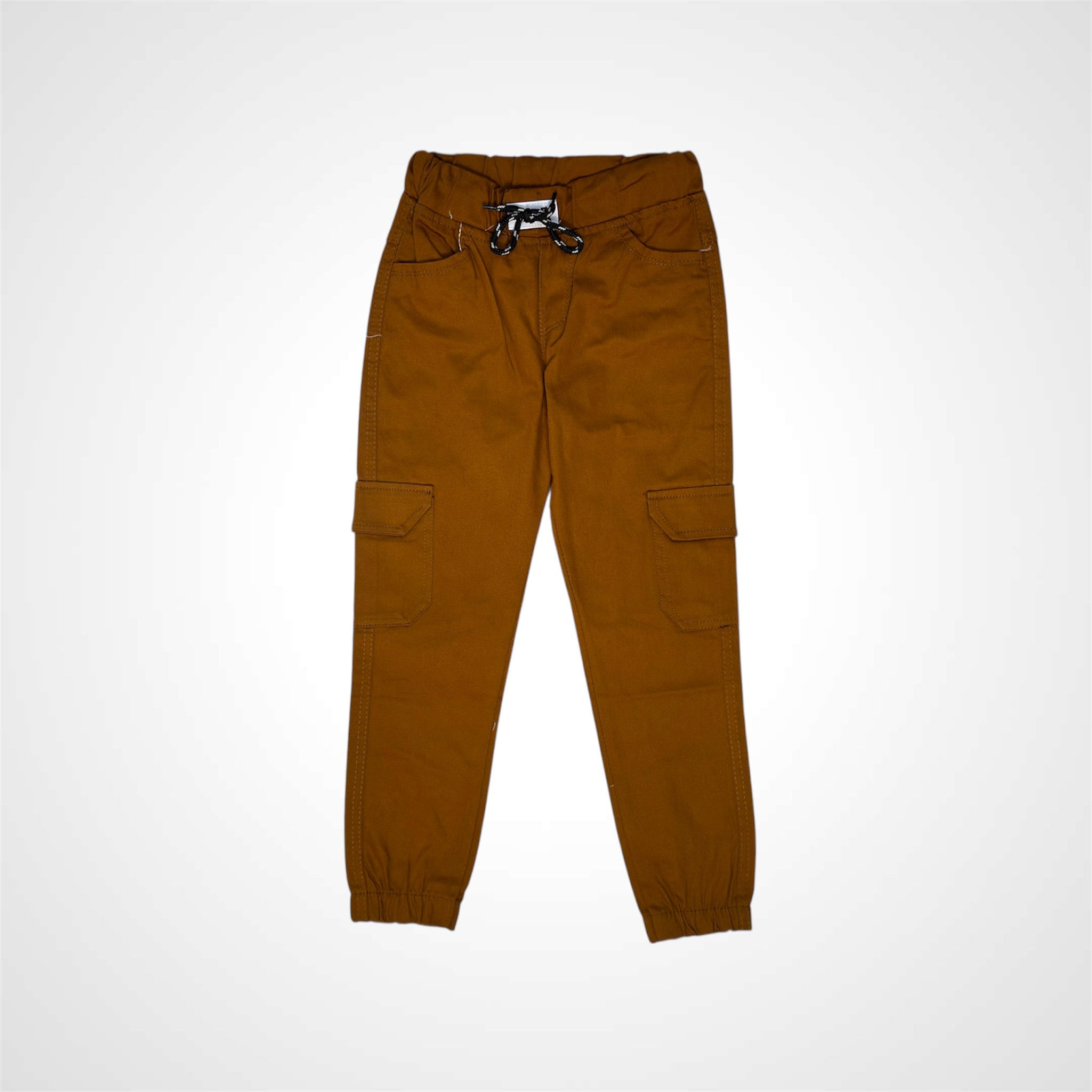 ATM JEANSoption1Durable Solid Color Cargo Joggers for Kids - ATM JEANS