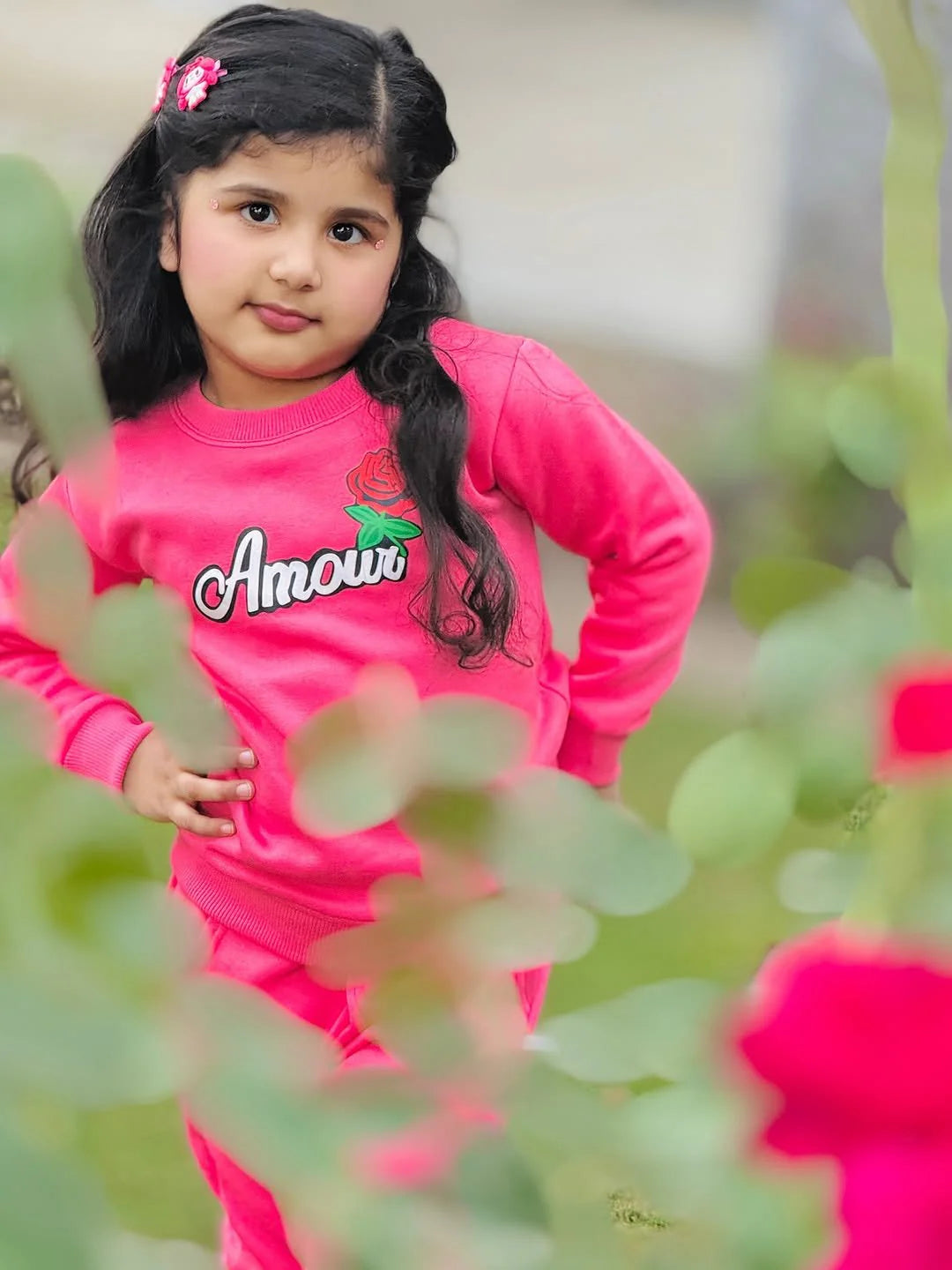 Amour Girls Tracksuit Set