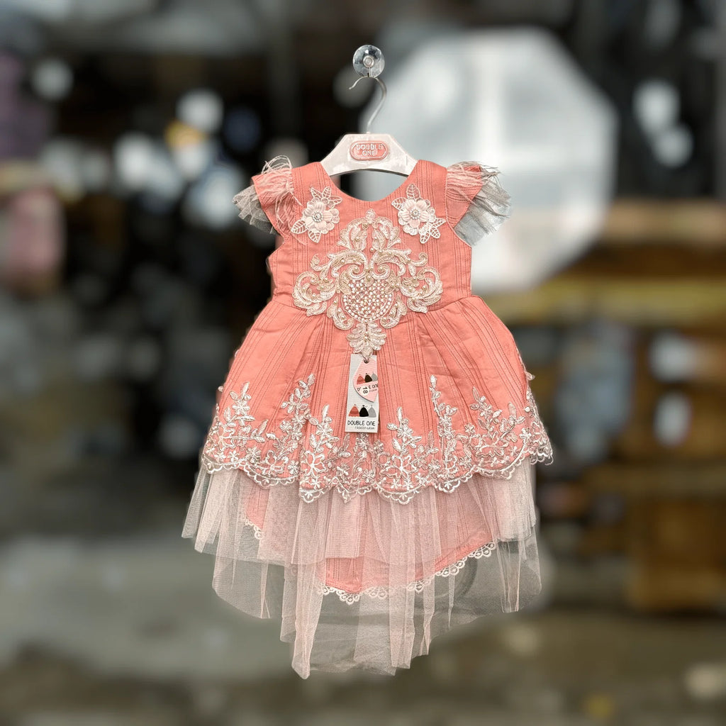 Luxury Party Wear Dress for Baby Girls