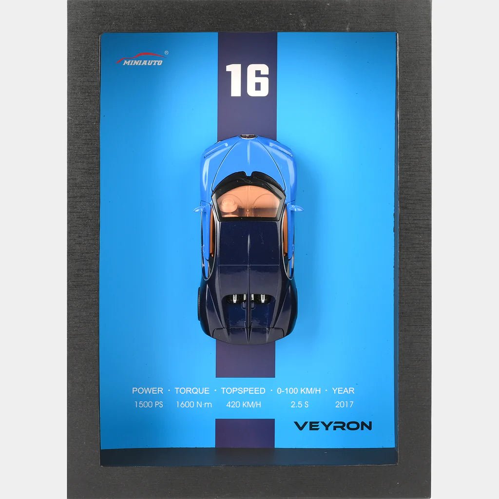 ToysATM JEANSoption13D Framed Die Cast Model Car - ATM JEANS