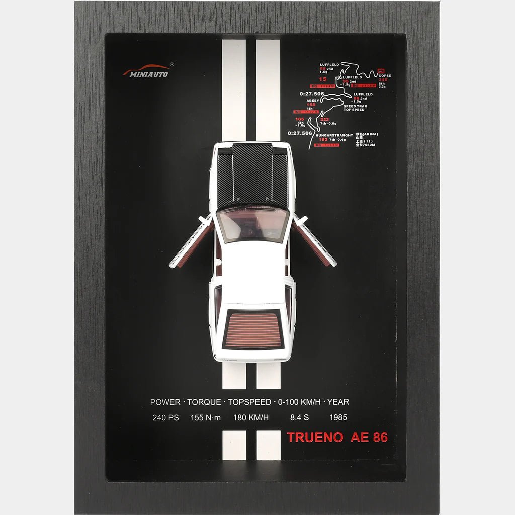 ATM JEANSoption13D Framed Die Cast Model Car - ATM JEANS