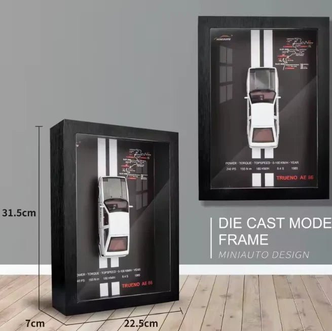 ATM JEANSoption13D Framed Die Cast Model Car - ATM JEANS