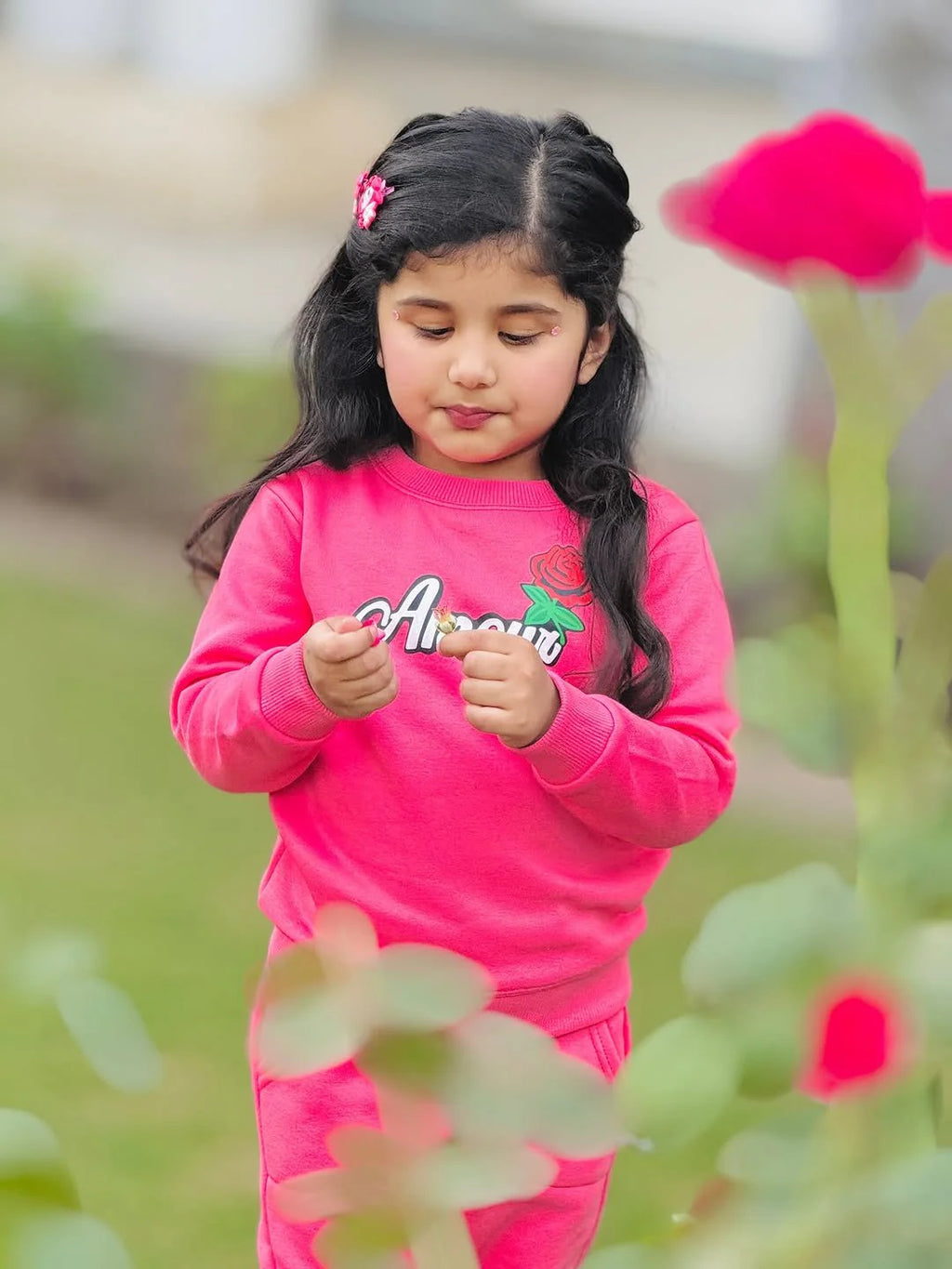 Amour Girls Tracksuit Set