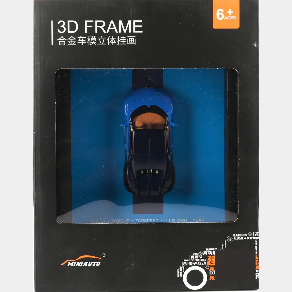 ToysATM JEANSoption13D Framed Die Cast Model Car - ATM JEANS