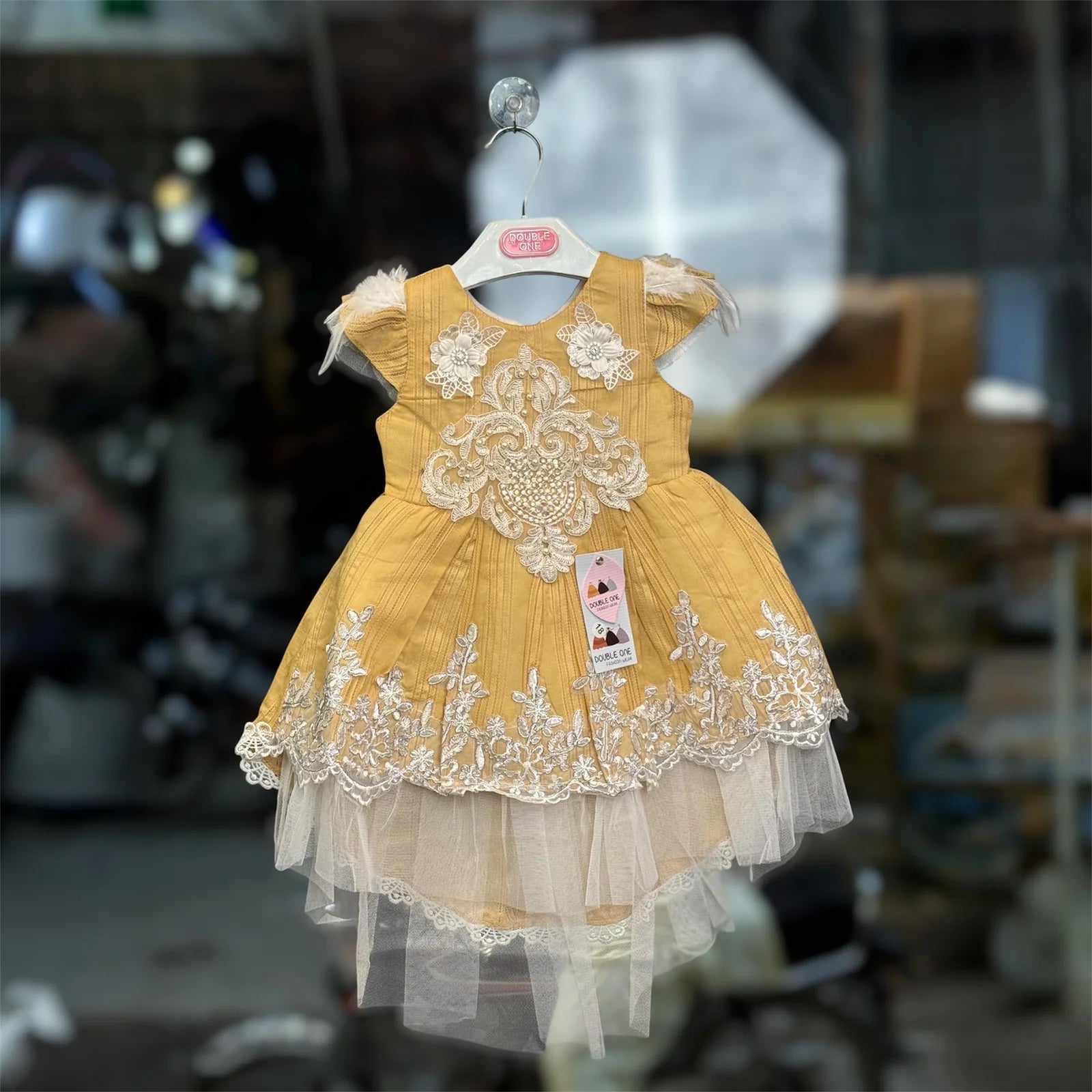 Luxury Party Wear Dress for Baby Girls