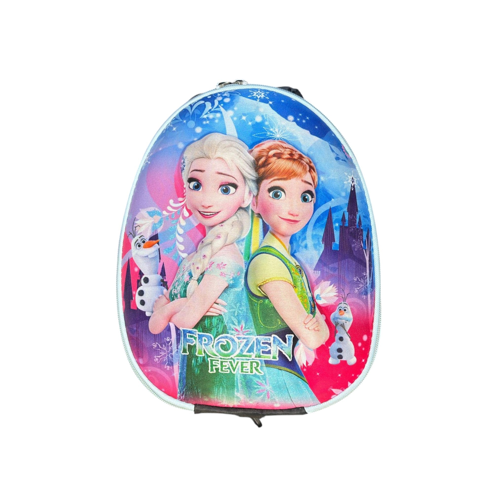 Traveling BagATM JEANSoption1Kids' Character Print Oval Backpack/Lunch Bag - Frozen Themed - ATM JEANS