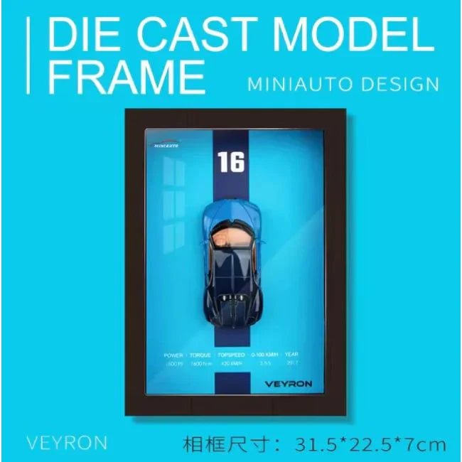 ToysATM JEANSoption13D Framed Die Cast Model Car - ATM JEANS